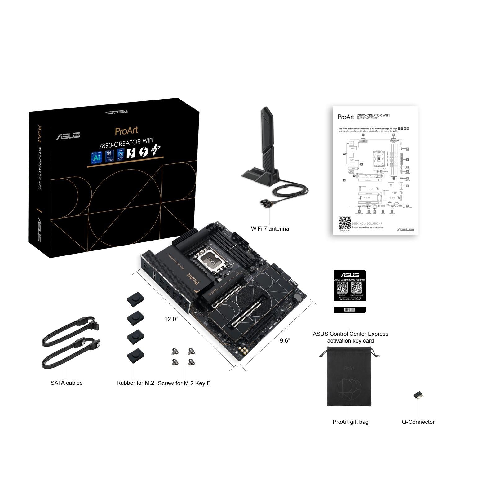 ASUS PROART Z890-CREATOR WIFI Mainboard Sockel Intel LGA1851
