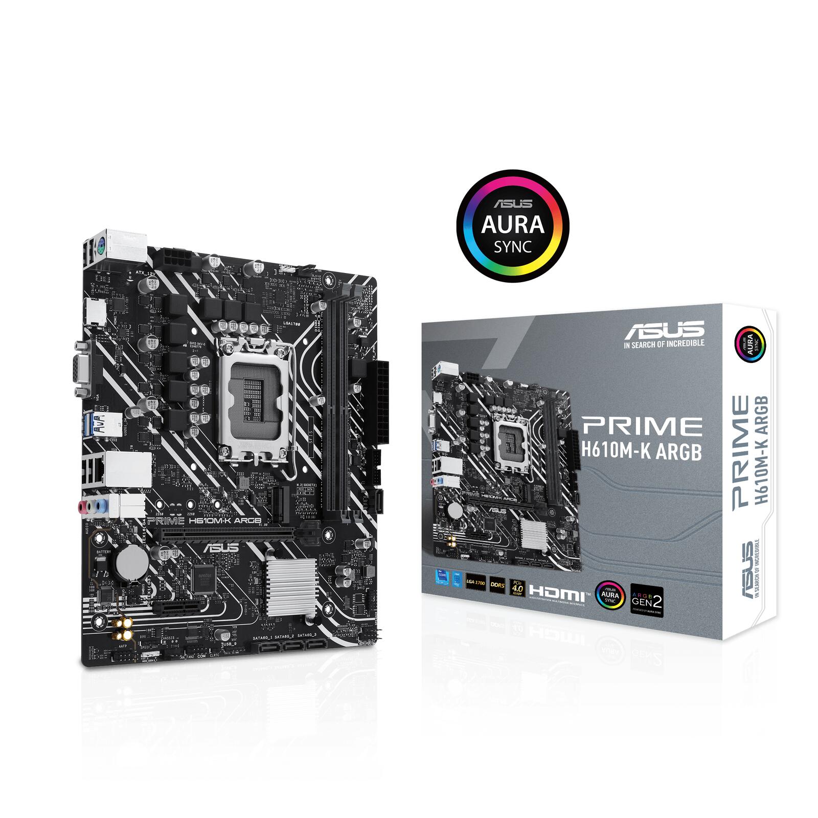 ASUS PRIME H610M-K ARGB