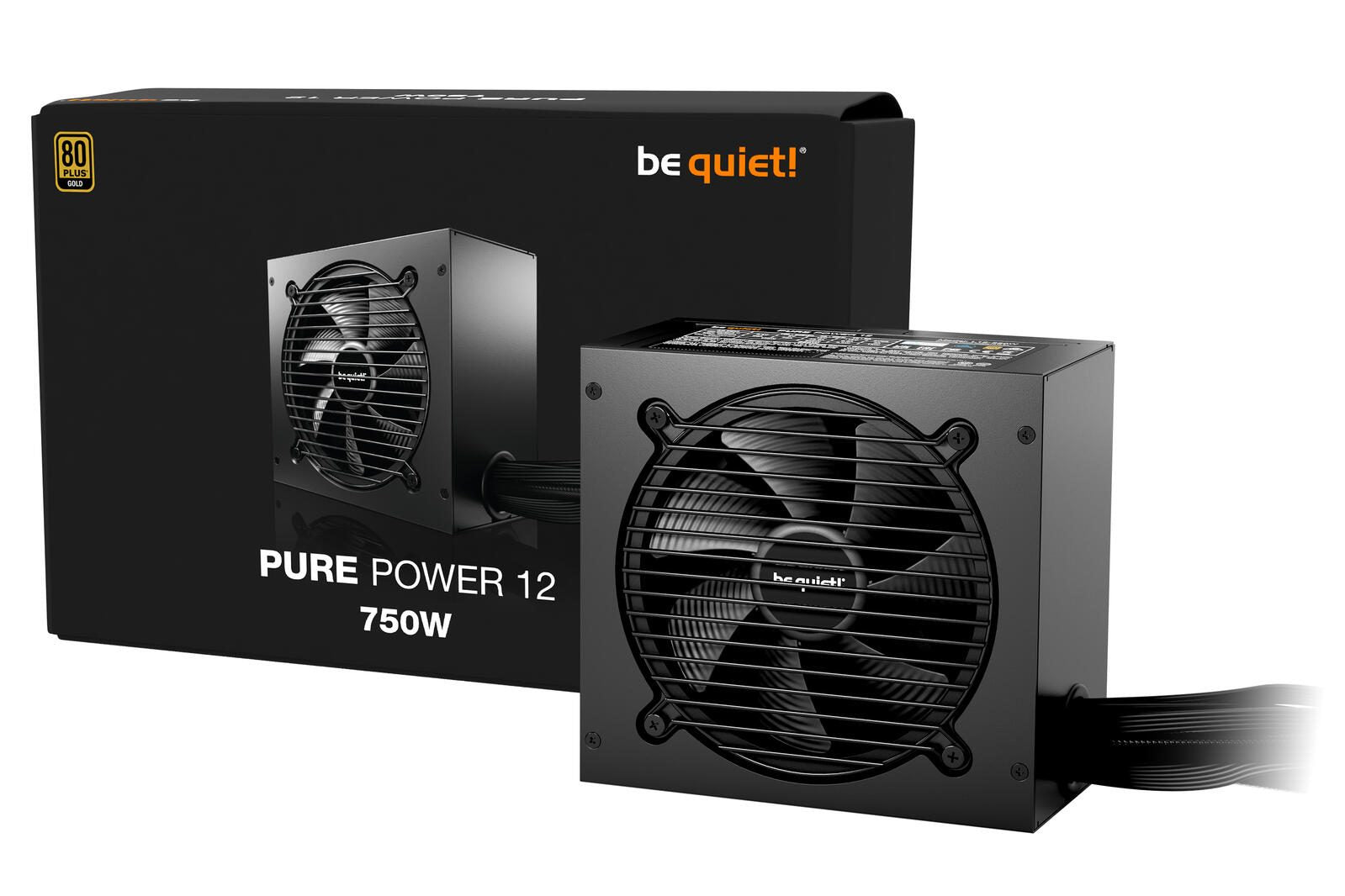 be quiet Netzteil Pure Power 12 750W non-modular 80 Plus Gold