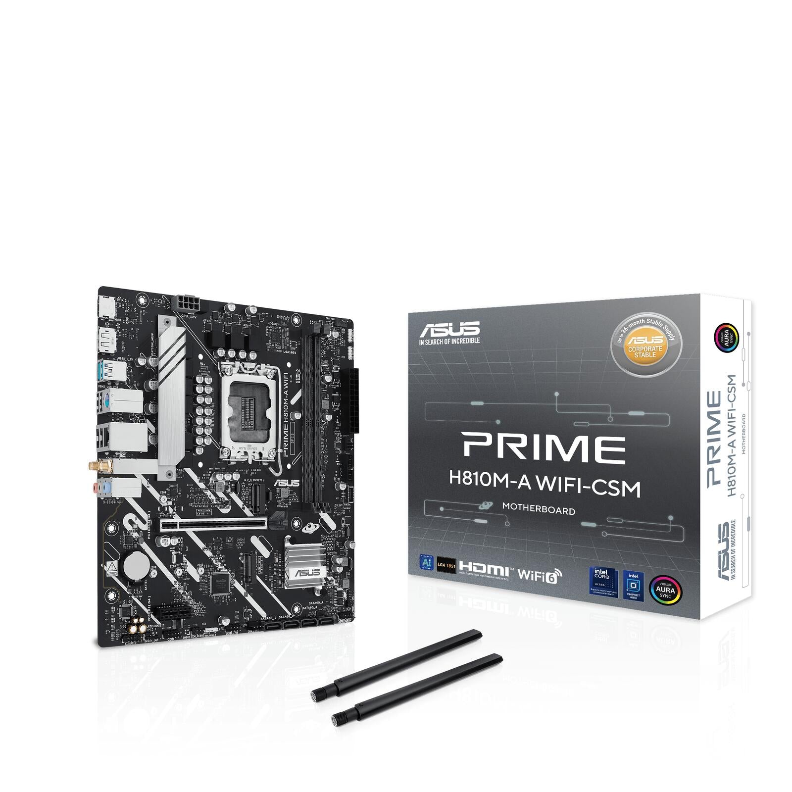 ASUS PRIME H810M-A WIFI Gaming Mainboard