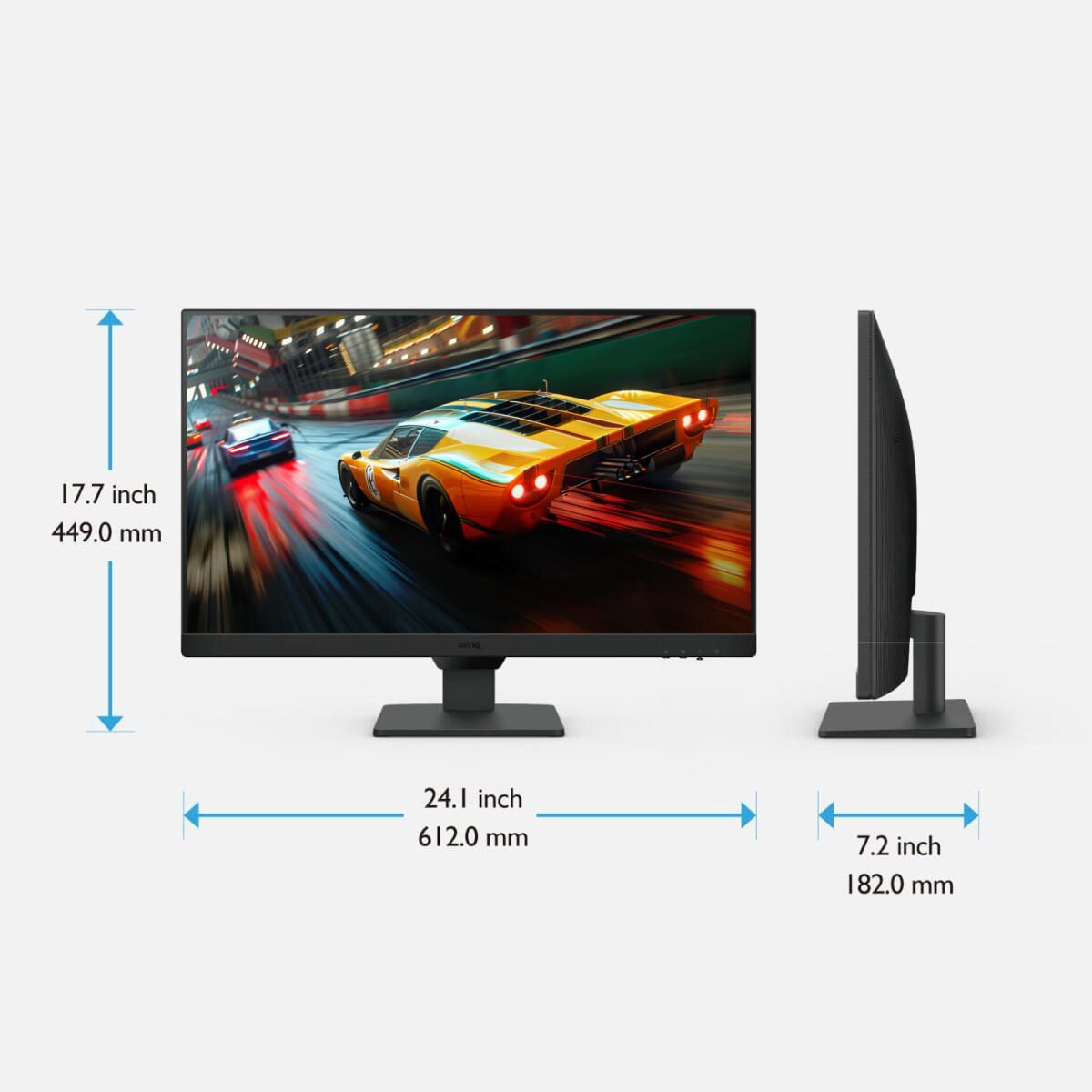BenQ GW2790 Full HD LED-Monitor 68,58 cm (27') + BenQ Screenbar Halo - LED-Monitorlampe schwarz