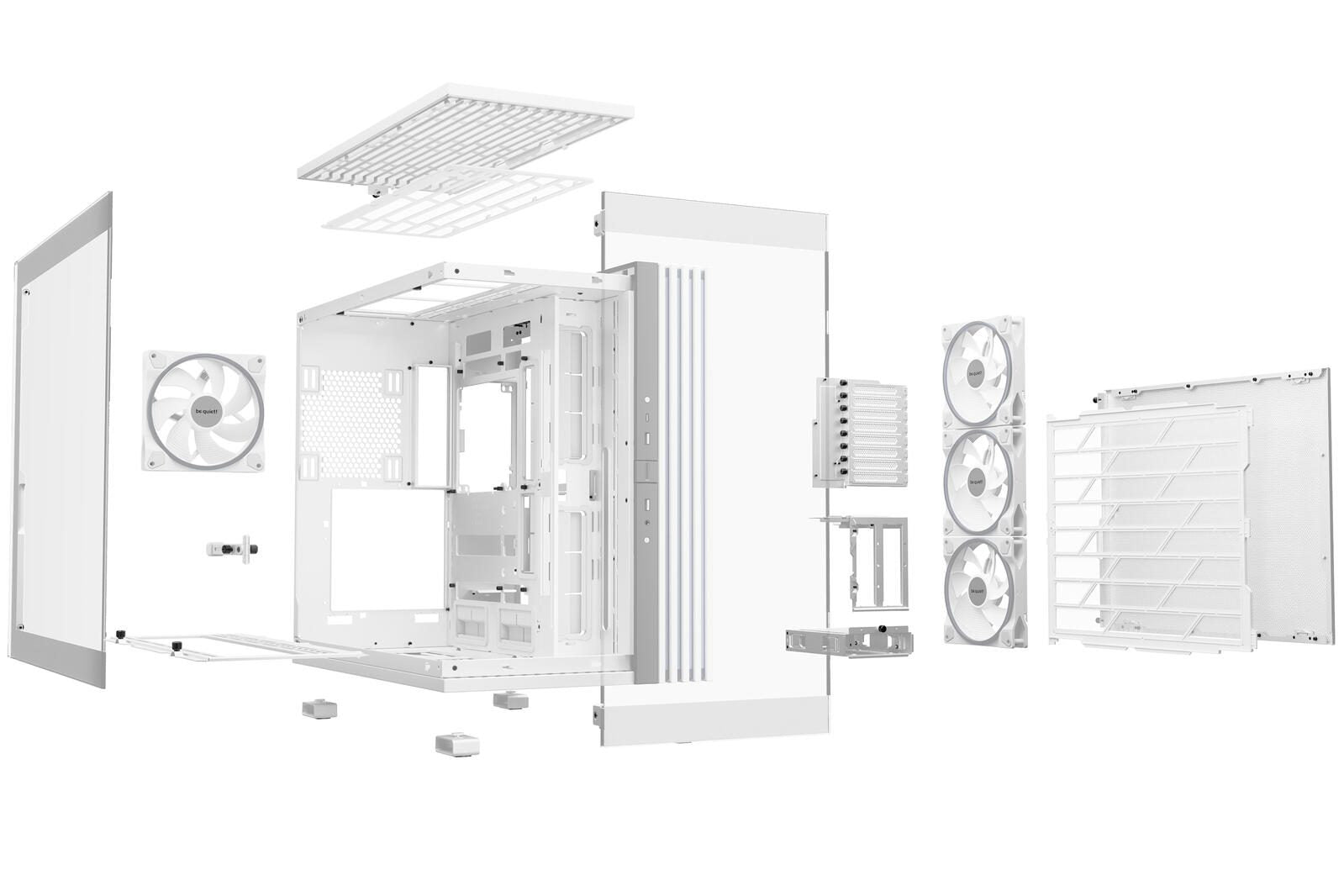 be quiet PC Gehäuse Light Base 900 FX E-ATX weiß