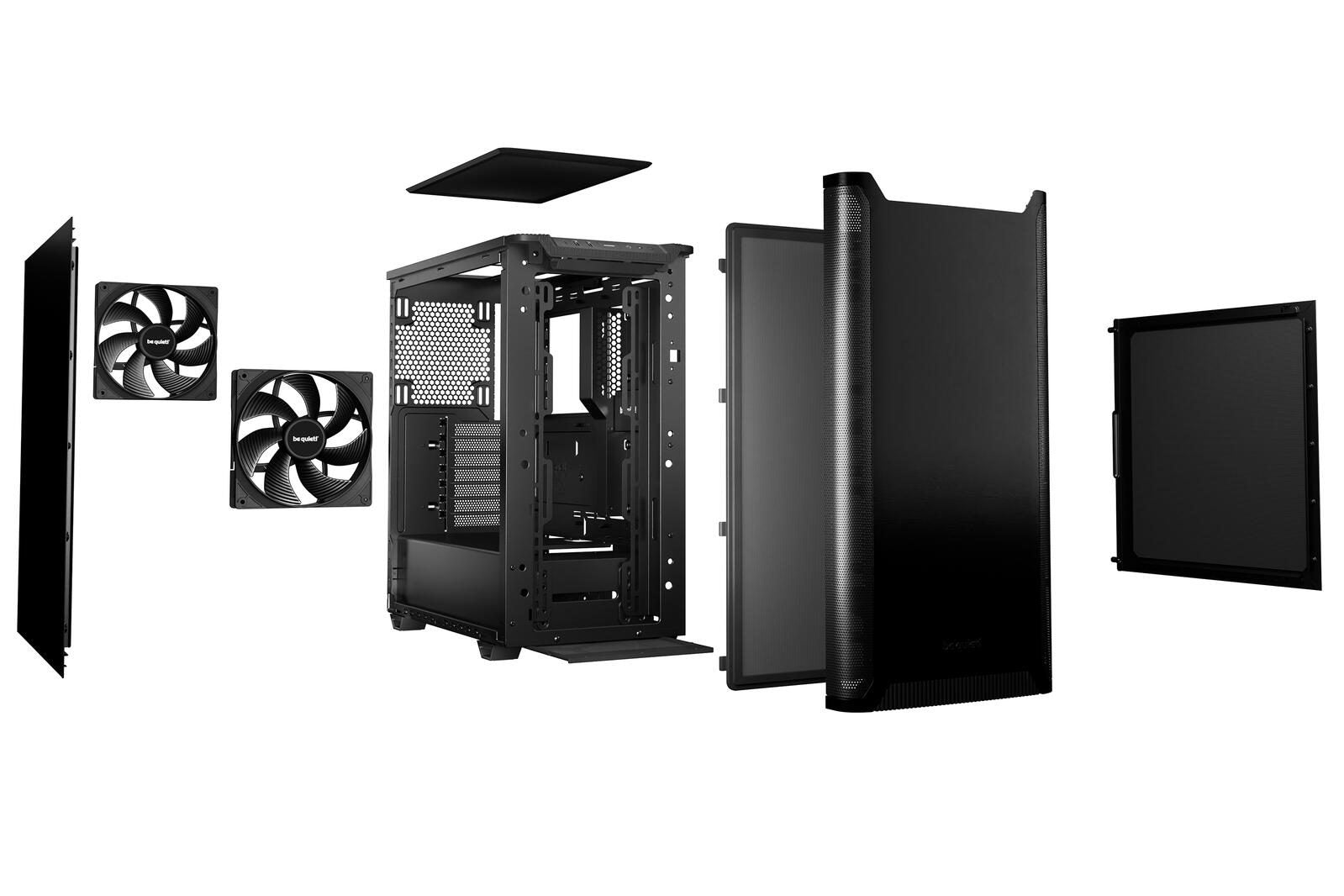 be quiet PC Gehäuse Pure Base 501 ATX schwarz