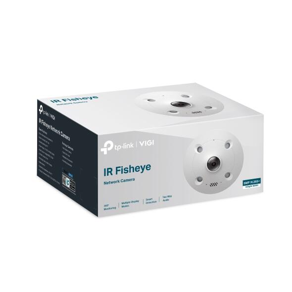 TP-Link VIGI 5MP IR-Fisheye-Netzwerkkamera InSight S655I