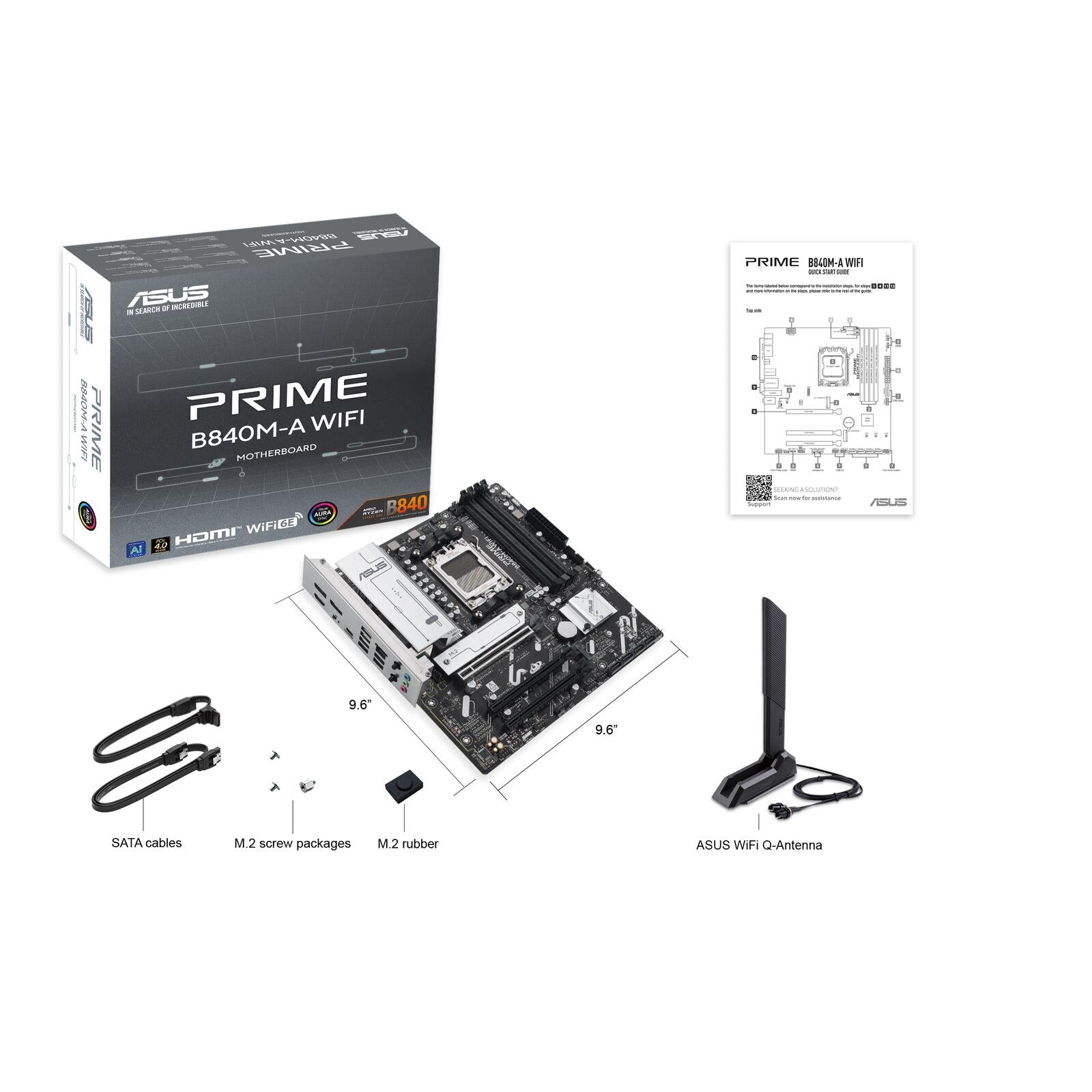 ASUS PRIME B840M-A WIFI Mainboard