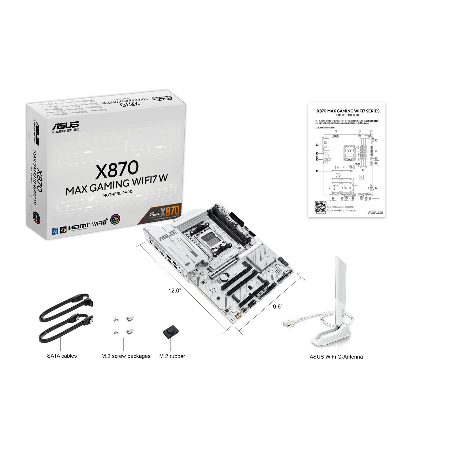 ASUS X870 MAX GAMING WIFI7 W Mainboard