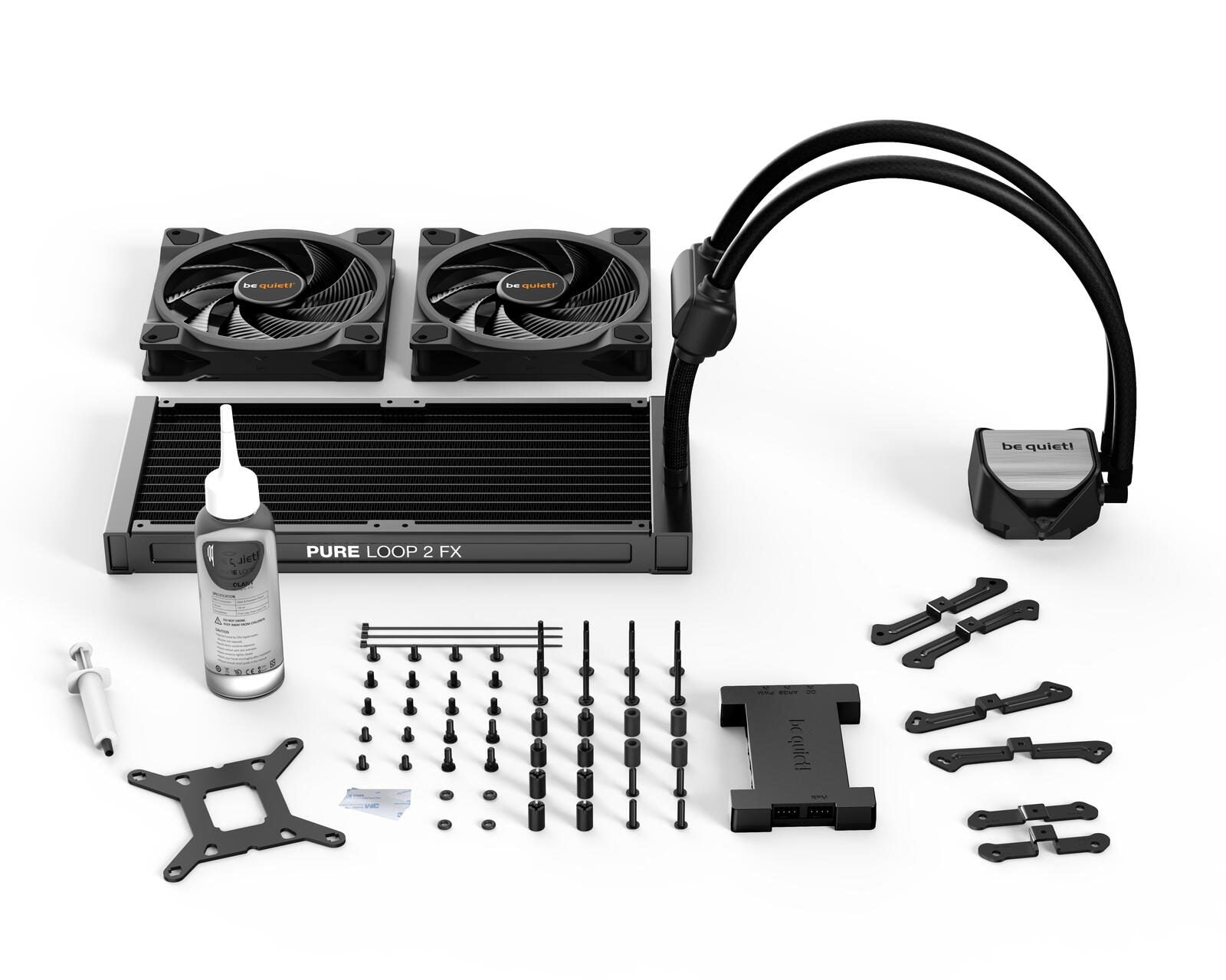 be quiet Wasserkühler Pure Loop 2 FX 280mm AIO RGB schwarz