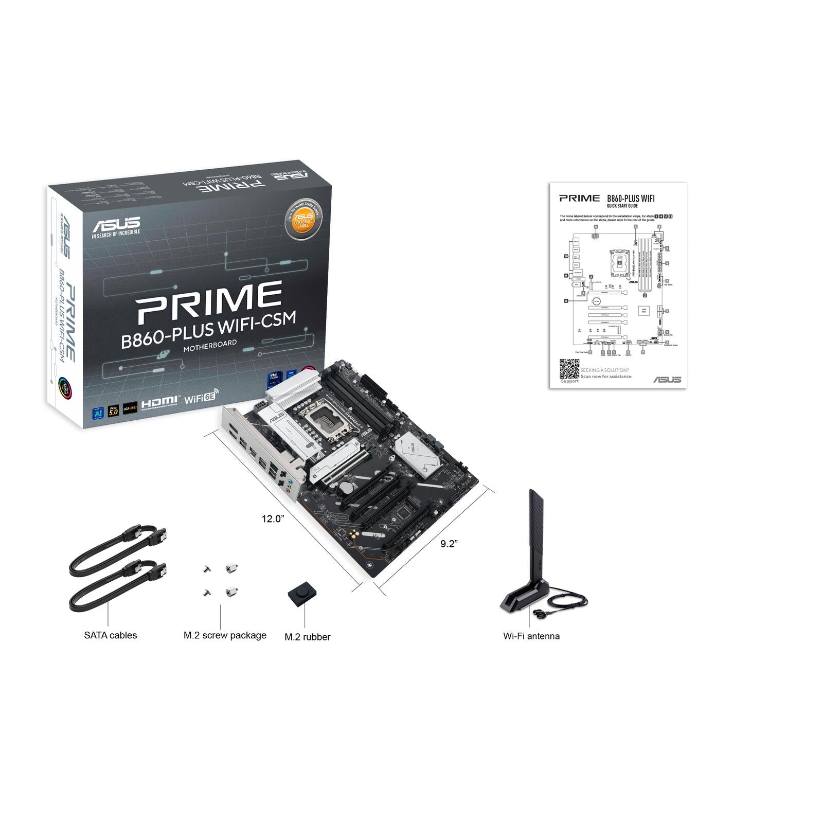 ASUS Prime B860-PLUS WIFI Mainboard