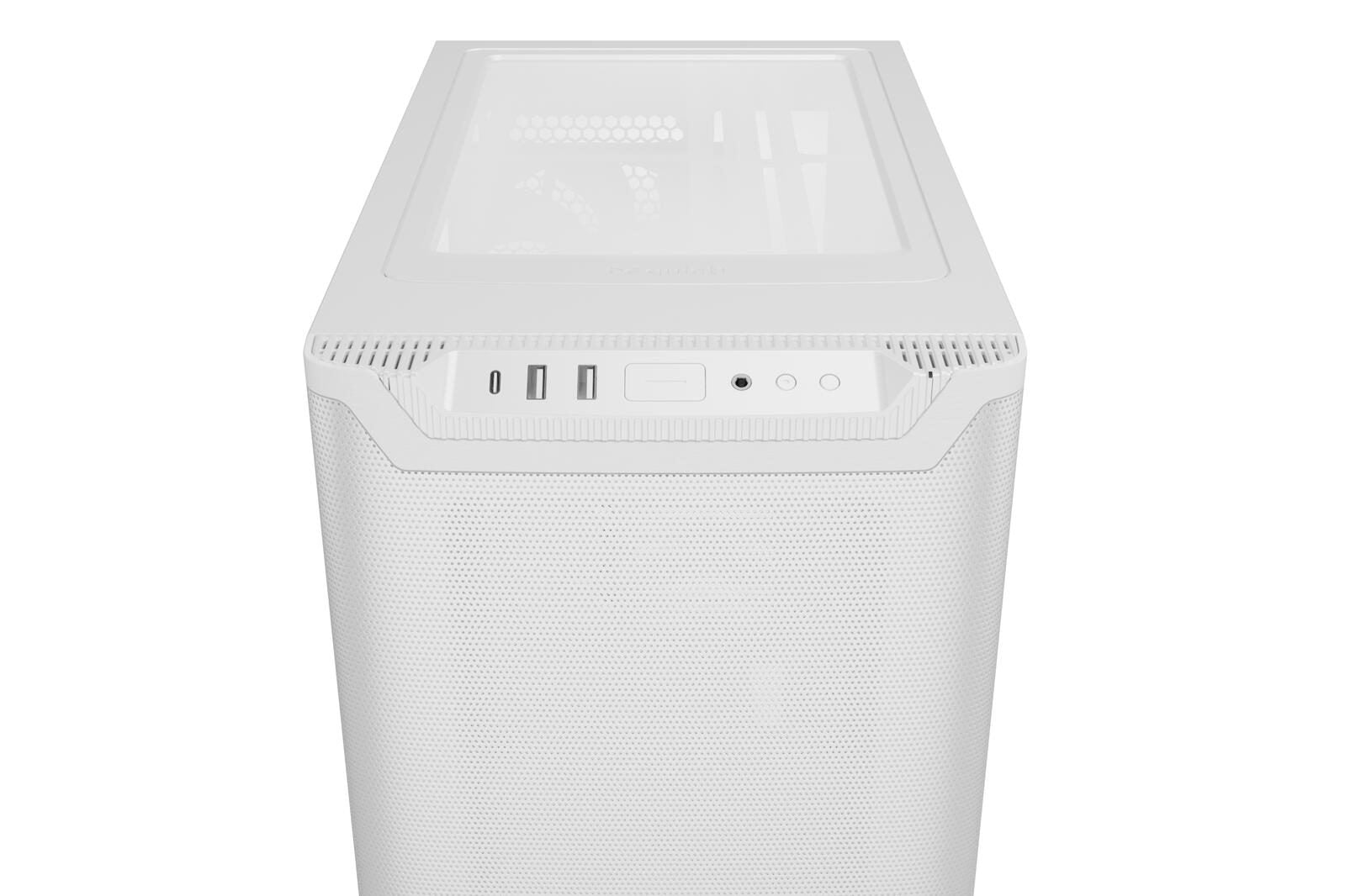 be quiet PC Gehäuse Pure Base 501 Airflow Window ATX weiß