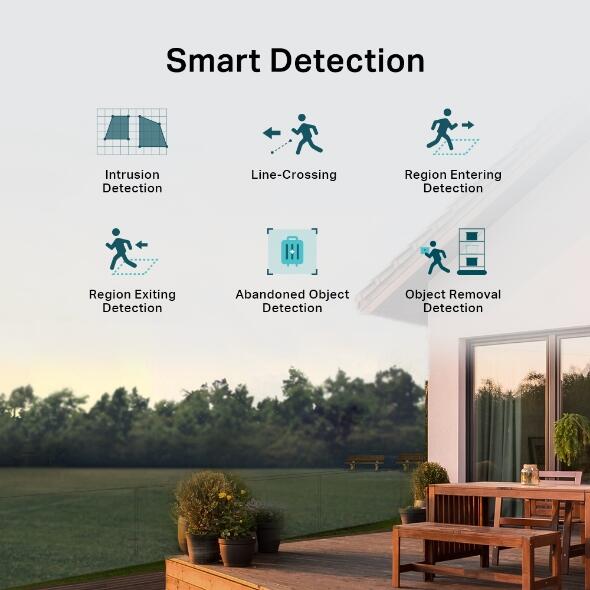 TP-Link VIGI C540V Netzwerk-Überwachungskamera für den Außenbereich mit 4 mm - 12 mm Objektiv