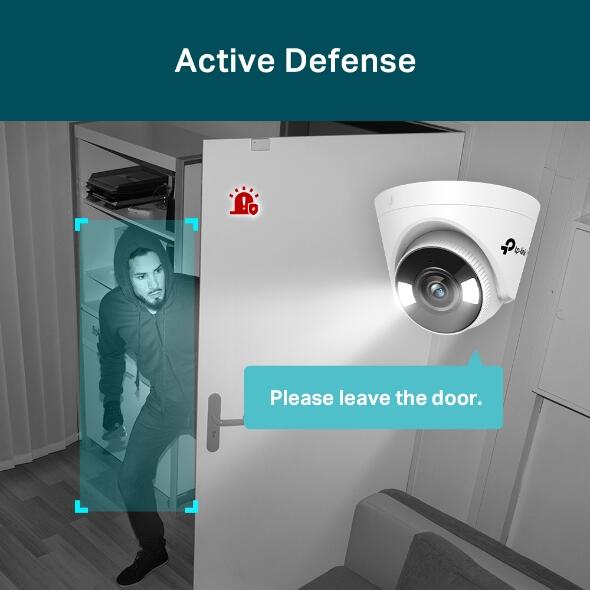 TP-Link VIGI C440 Netzwerk-Überwachungskamera für den Innenbereich mit 2,8 mm Objektiv