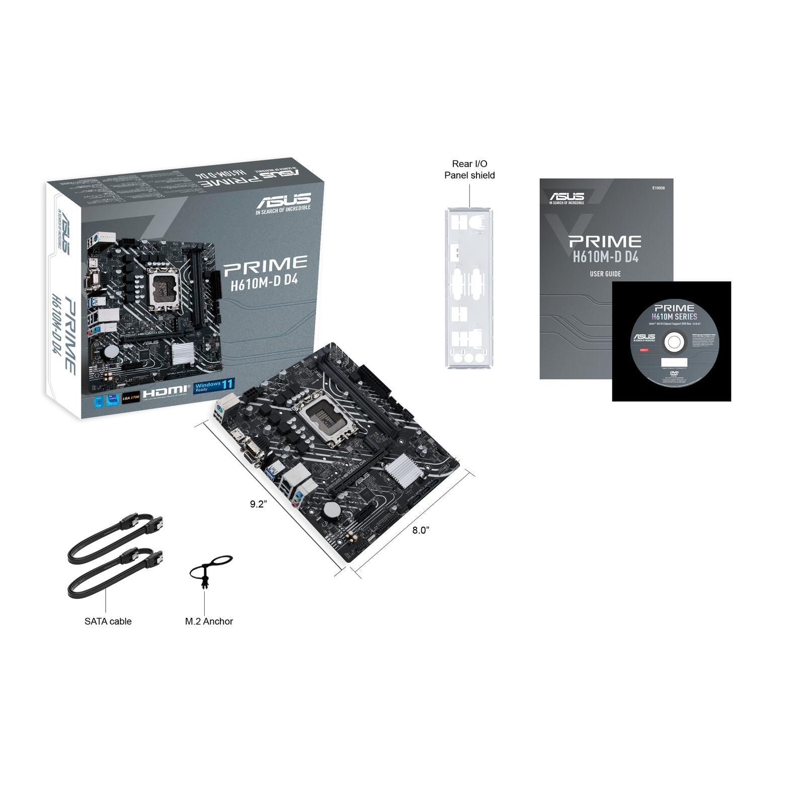 ASUS PRIME H610M-D D4