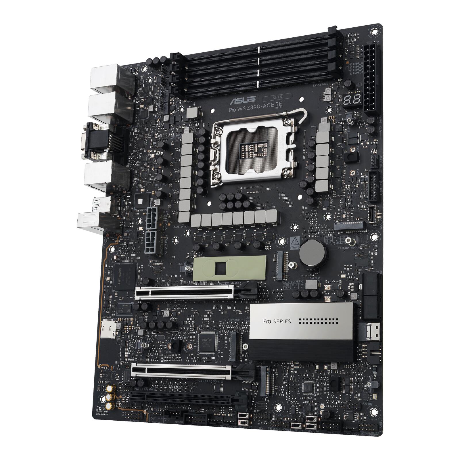 ASUS PRO WS Z890-ACE SE Workstation Mainboard Sockel Intel LGA 1851