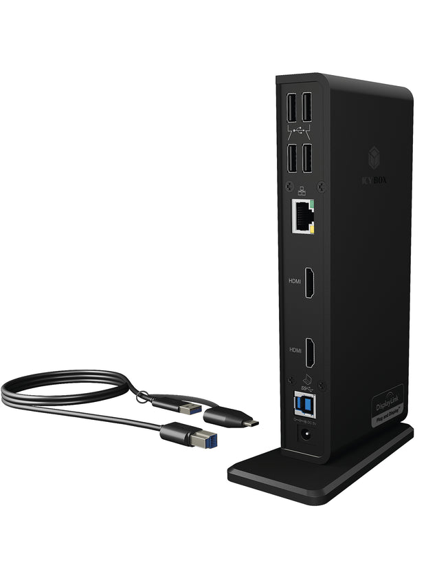 Multi-DockingStation IcyBox  fьr Notebooks und PCs