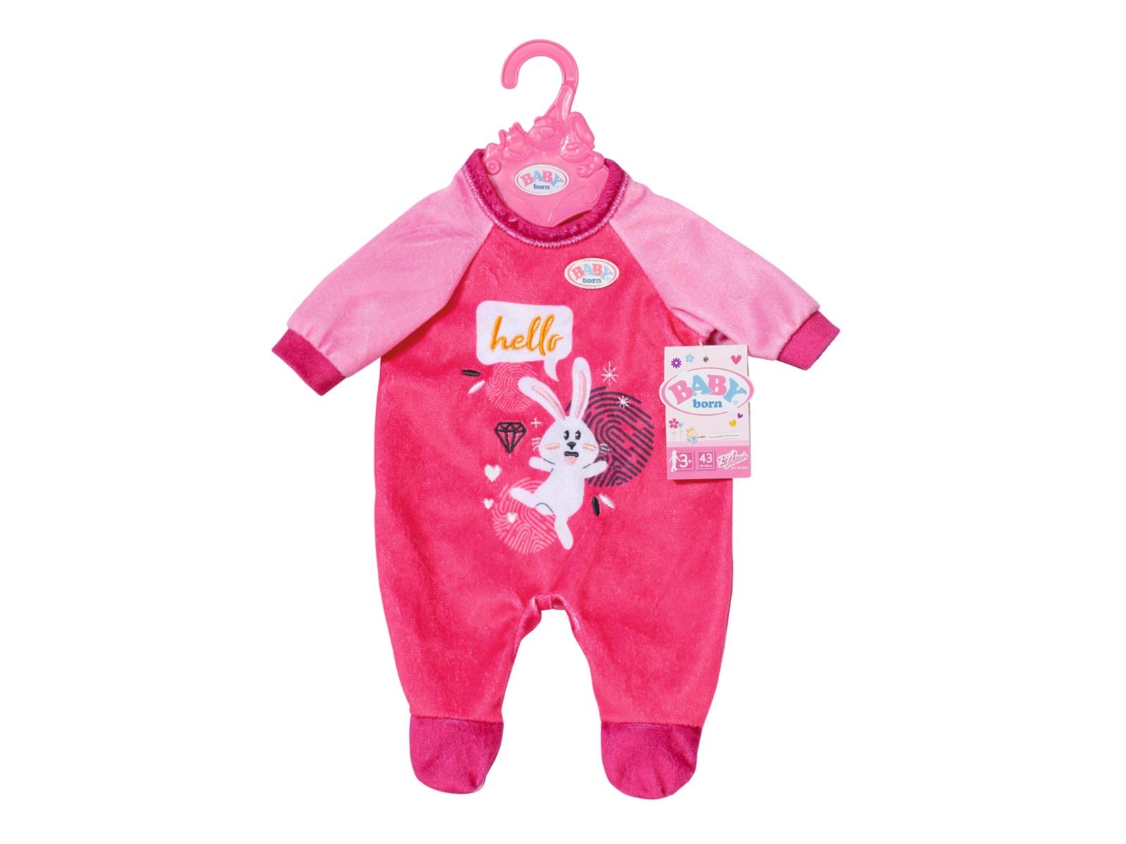 Baby Born Romper Pink 43cm