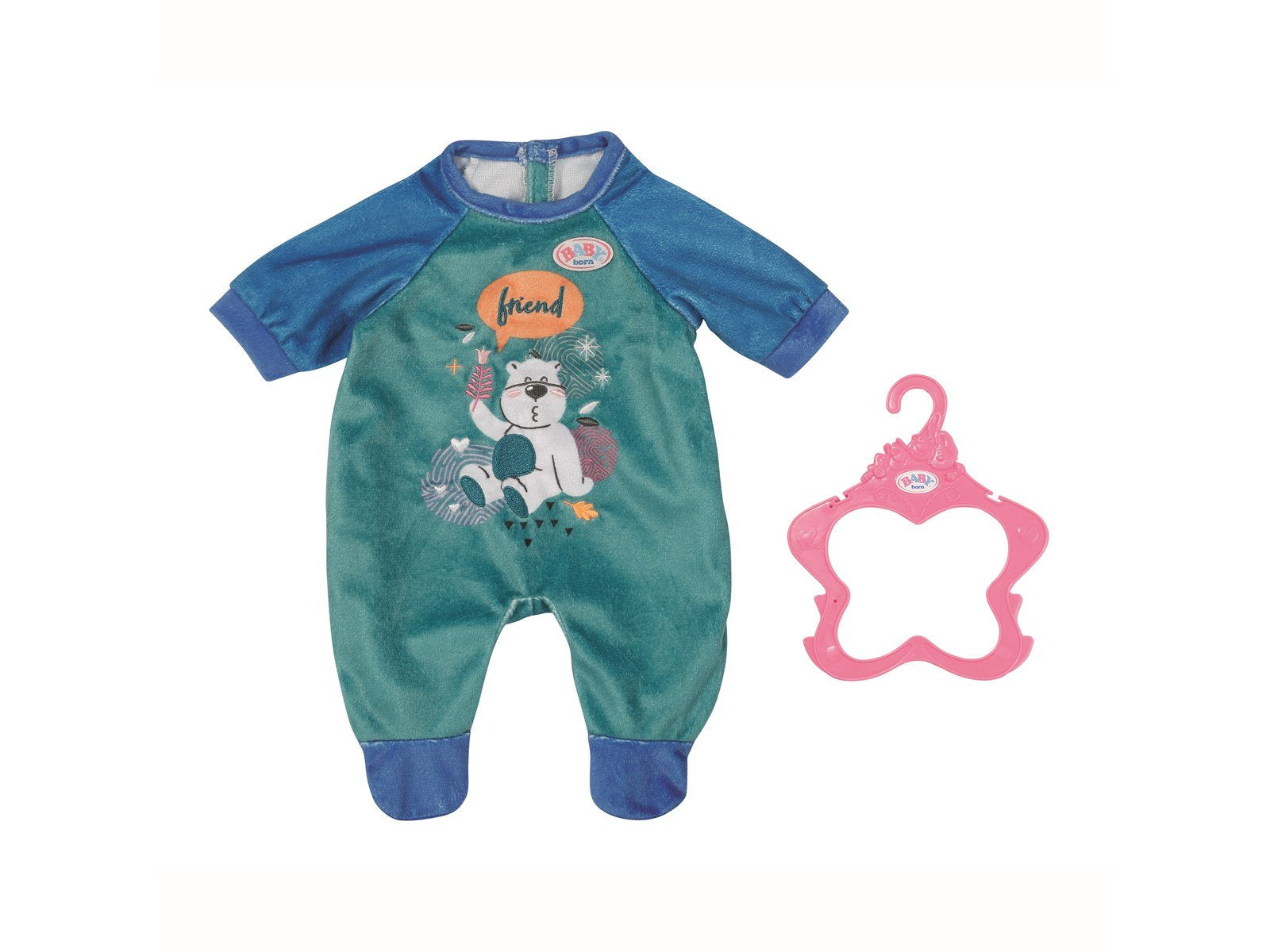 Baby Born Romper Blue 43cm