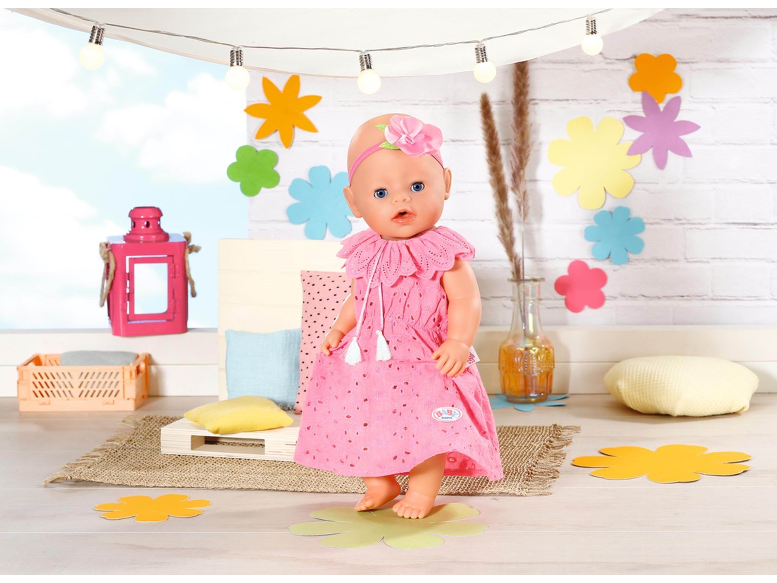 Baby Born Trendy Flowerdress 43cm