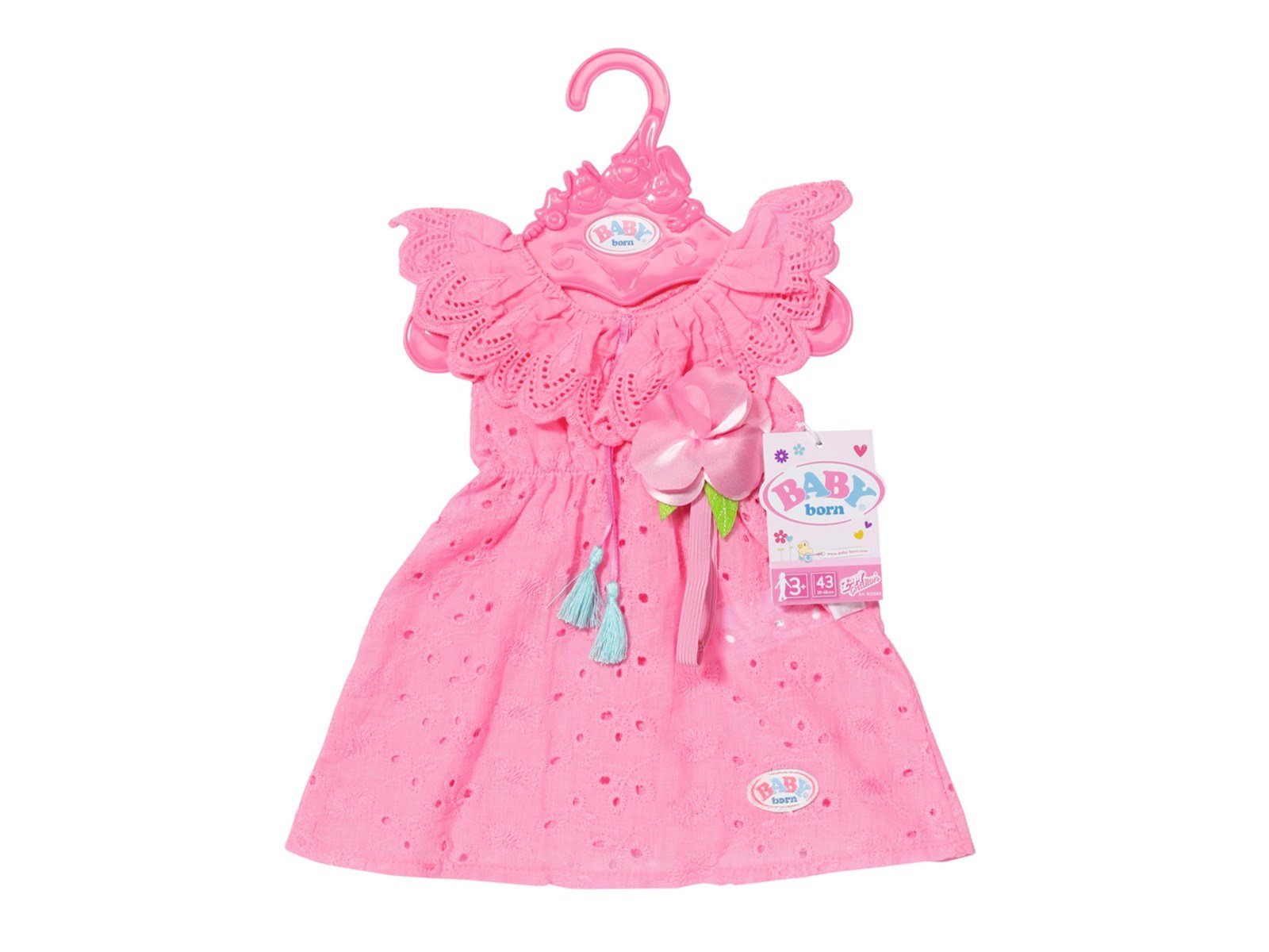 Baby Born Trendy Flowerdress 43cm