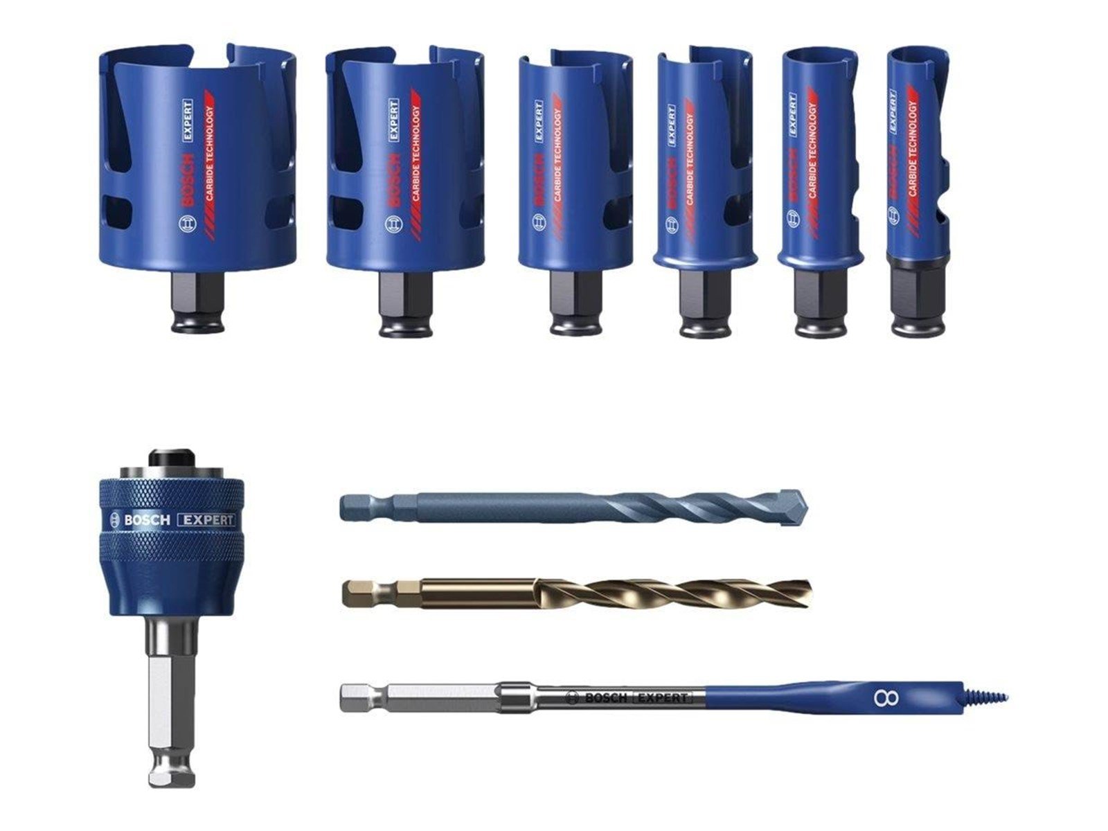 Bosch Hole Saw Power Construction Material Universal Set 15 pcs