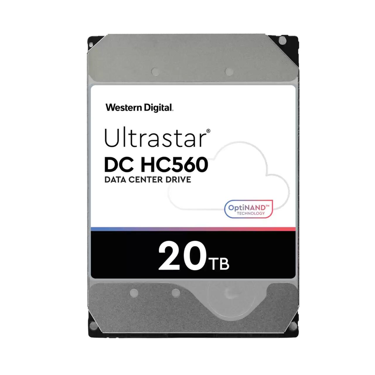 WD DC HC560 SAS HDD für Rechenzentren 20 TB (SE)