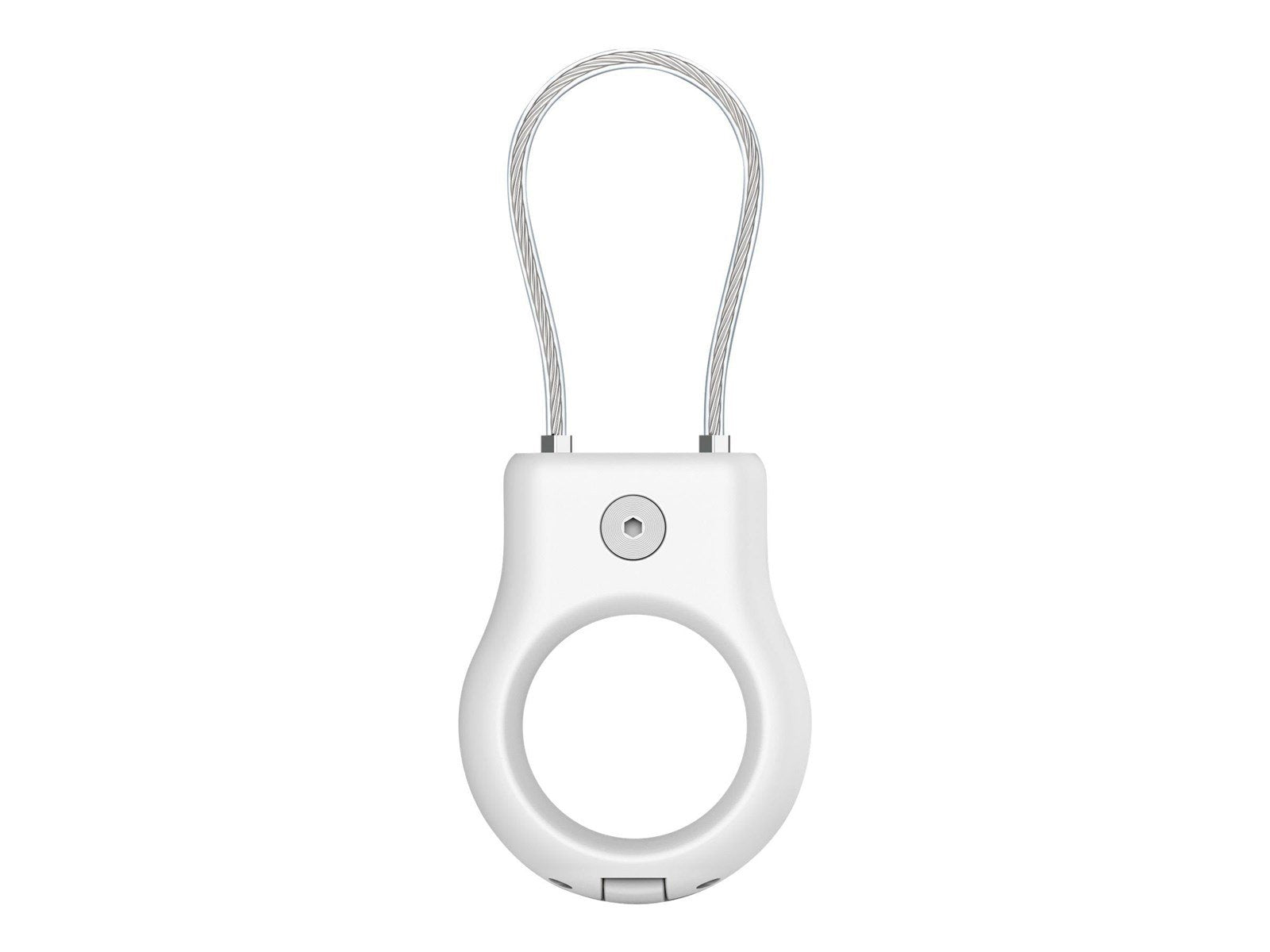 Belkin Secure Holder Wire Loop Apple AirTag white