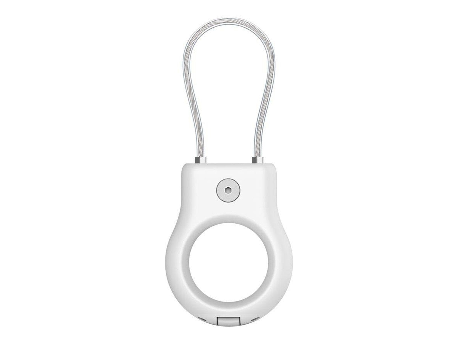 Belkin Secure Holder Wire Loop Apple AirTag white
