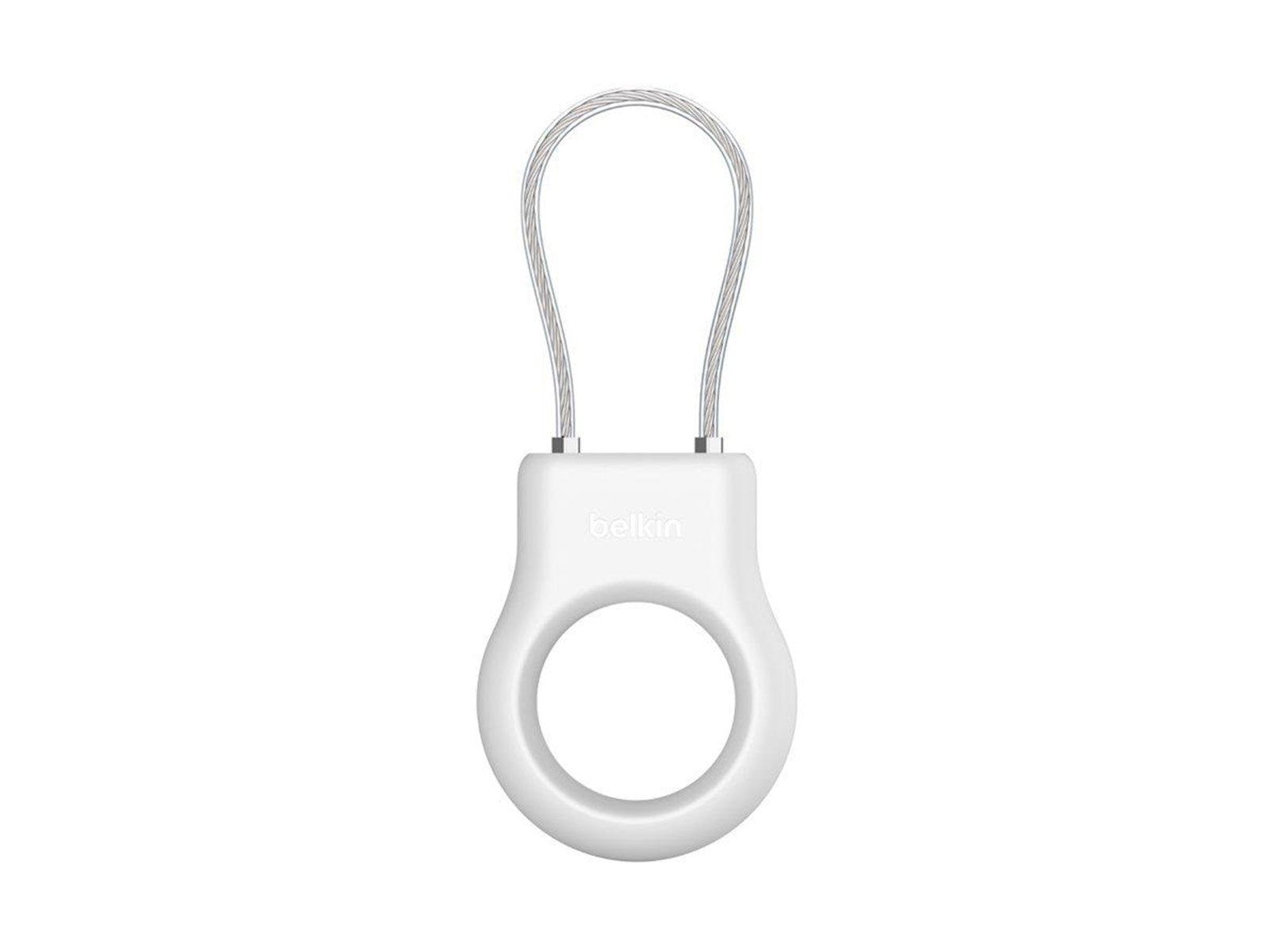 Belkin Secure Holder Wire Loop Apple AirTag white