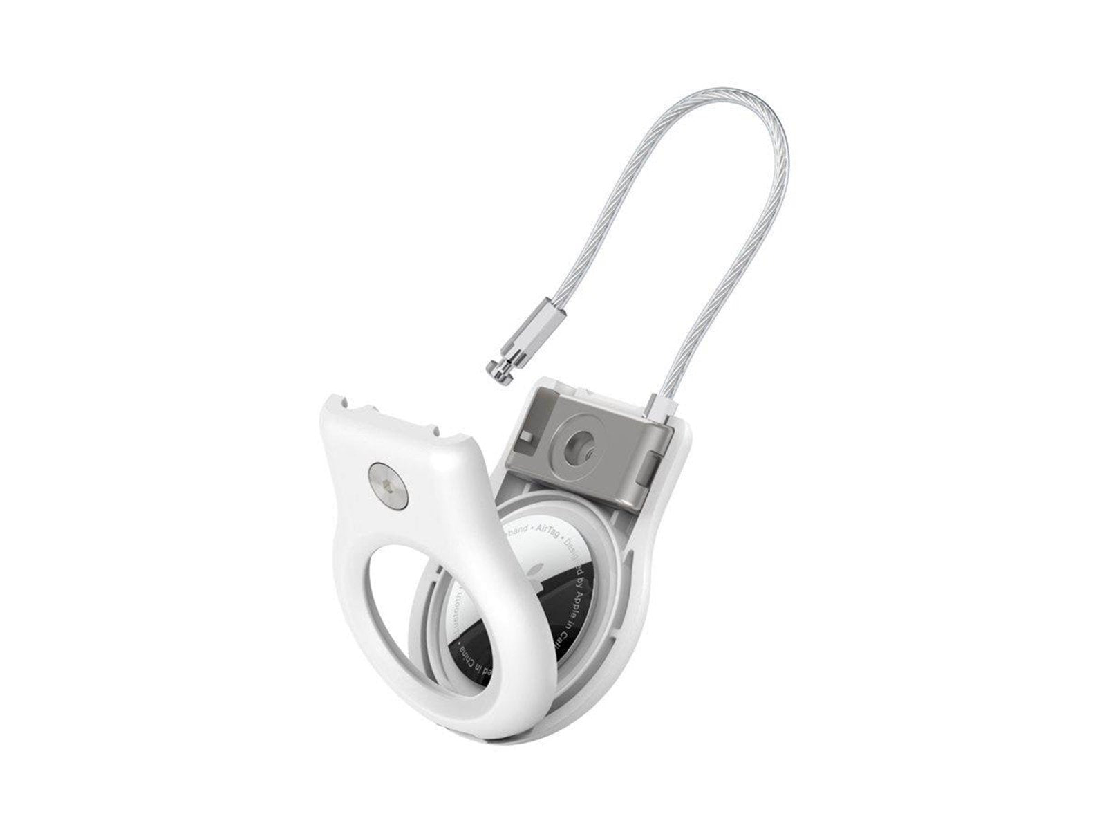 Belkin Secure Holder Wire Loop Apple AirTag white