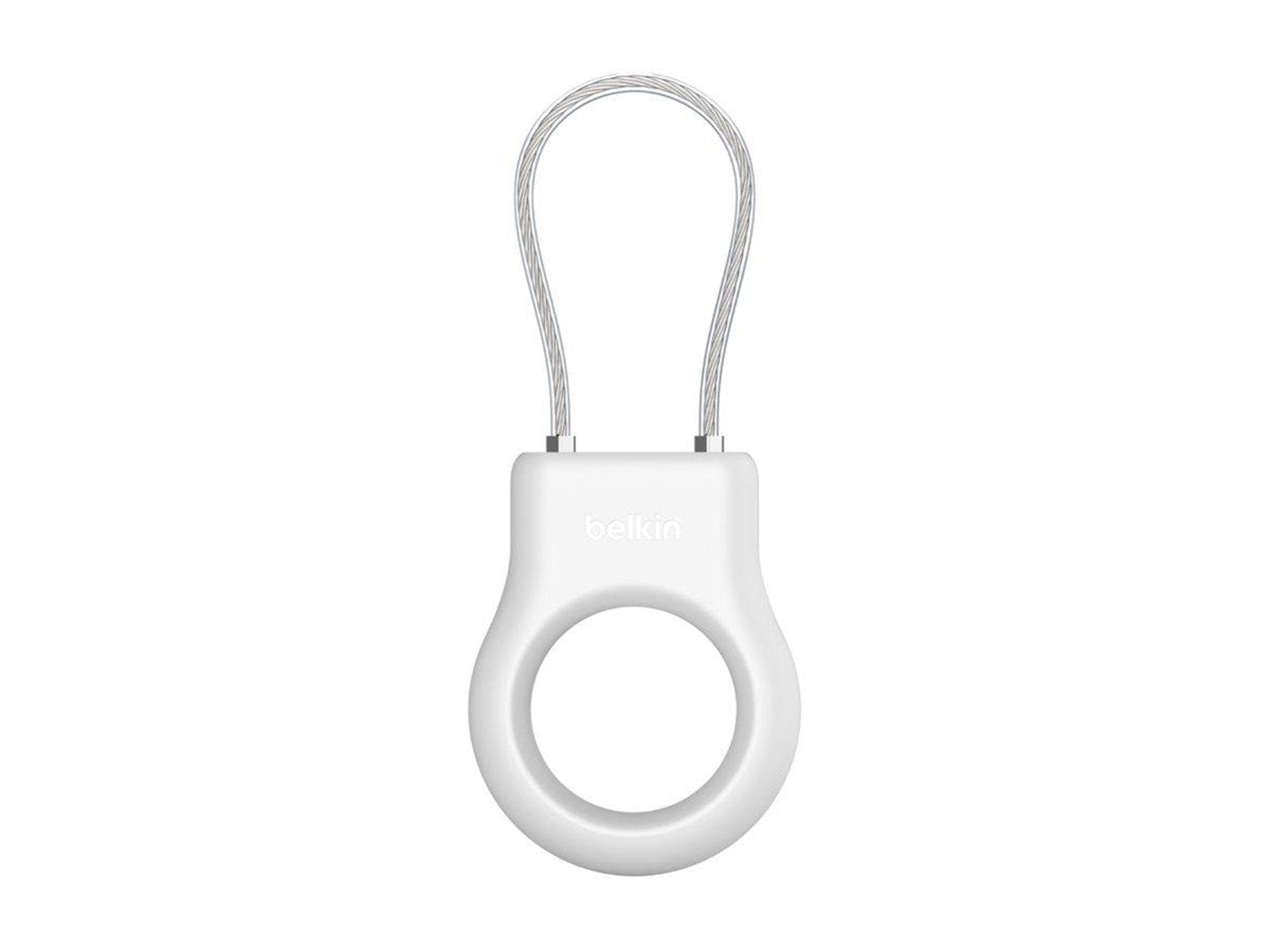 Belkin Secure Holder Wire Loop Apple AirTag white