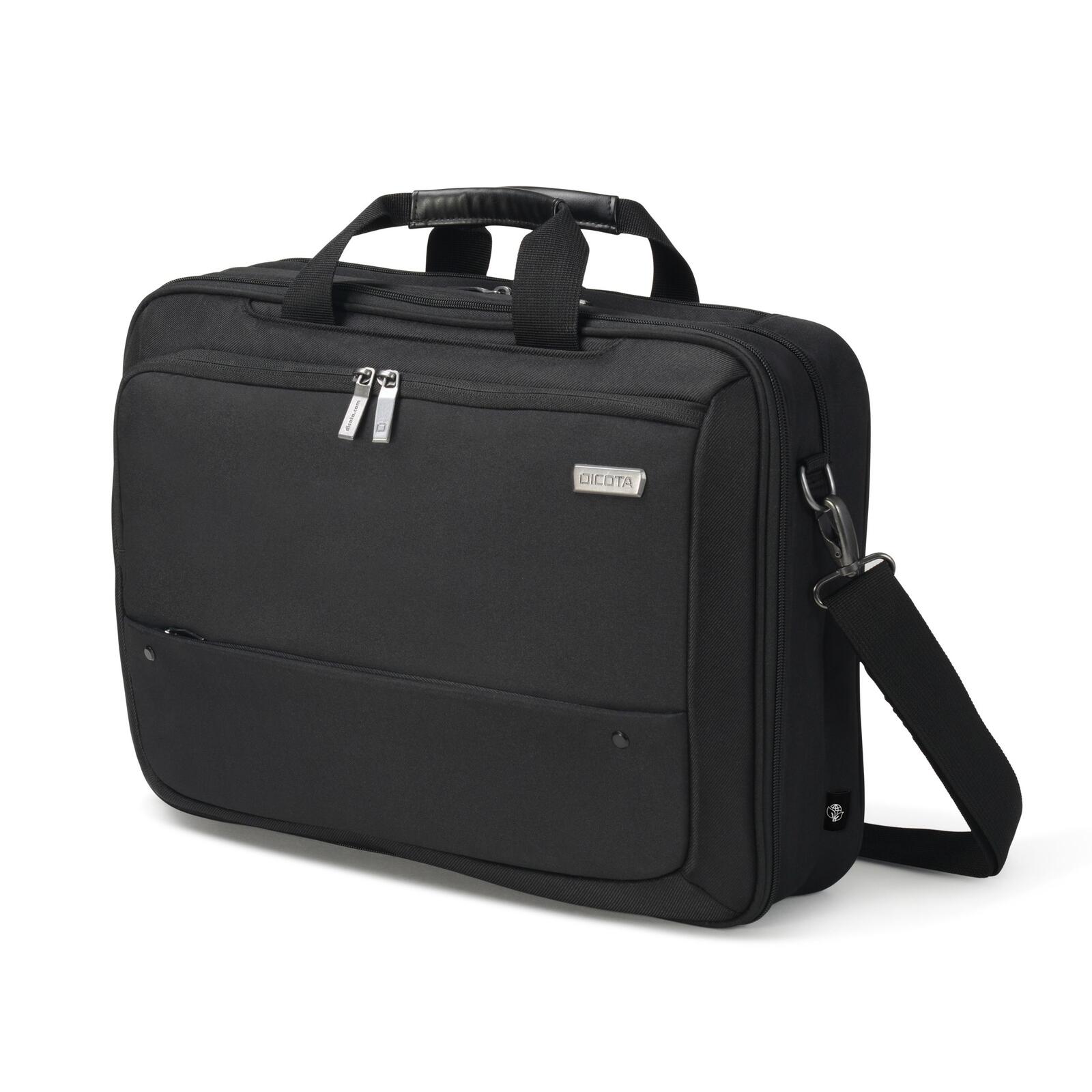 DICOTA Eco Top Traveller Dual Select 14'-15,6' Notebook-Tasche - Schwarz