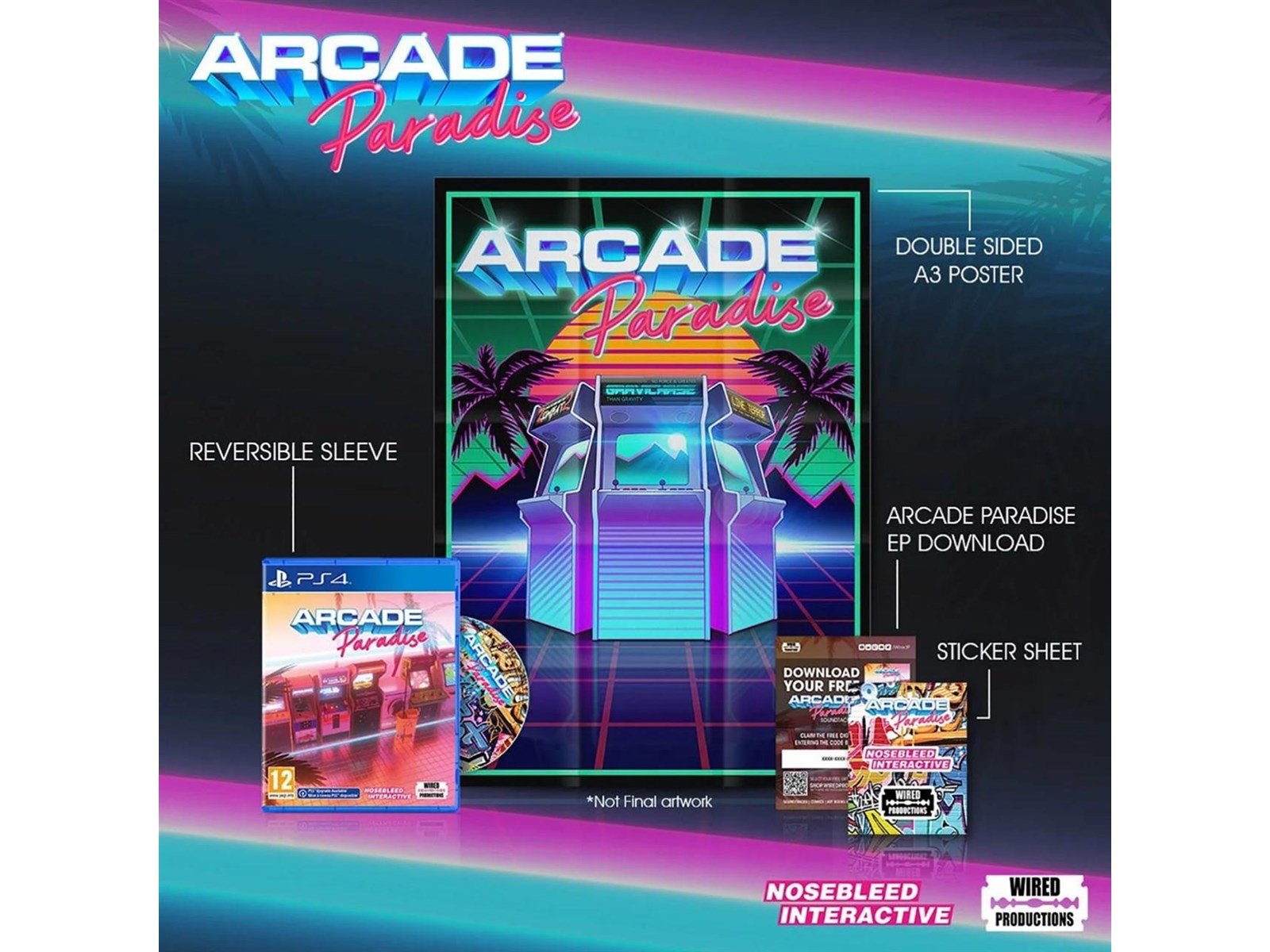 Arcade Paradise - Sony PlayStation 4 - Strategie - PEGI 12