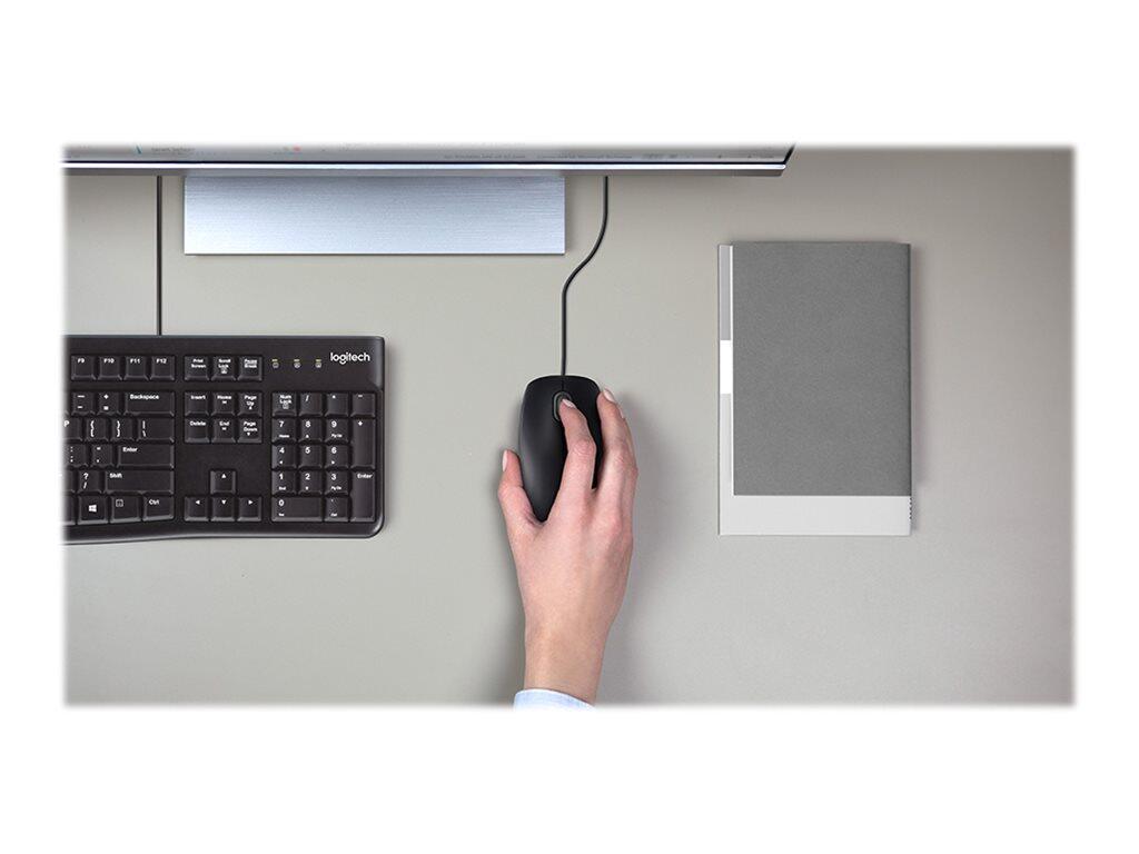 Logitech B110 Silent Maus schwarz