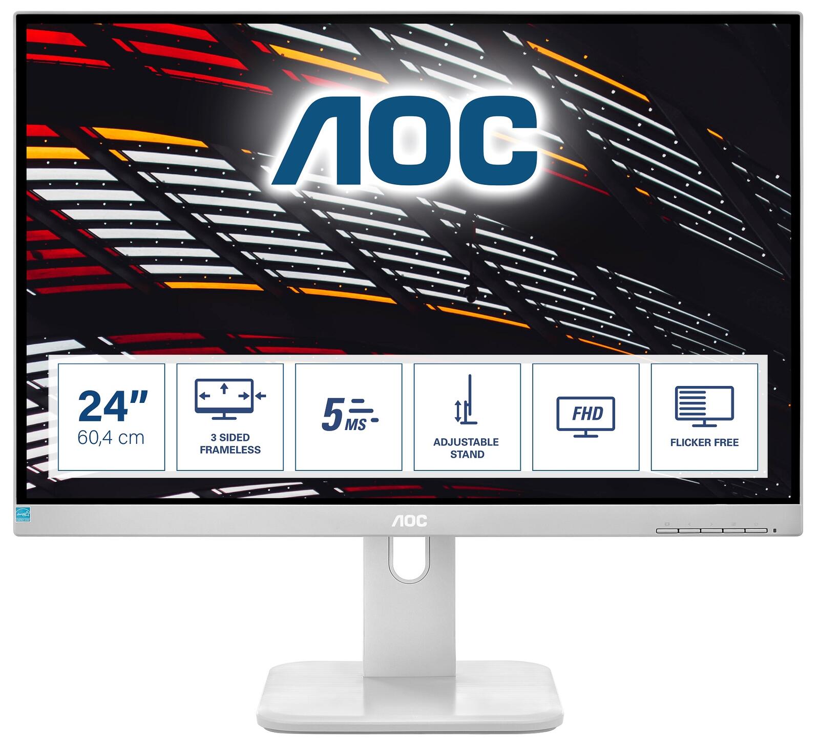 AOC 24P1/GR Monitor 60,5 cm (23,8 Zoll)