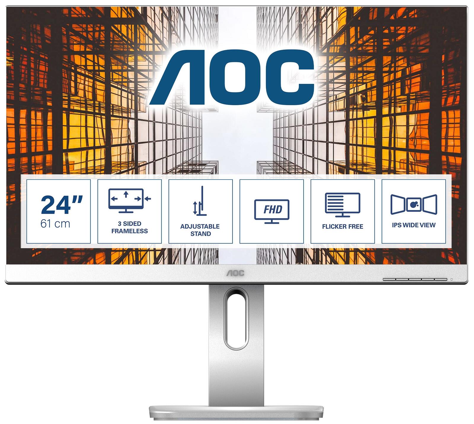 AOC X24P1/GR Monitor 61,1 cm (24 Zoll)