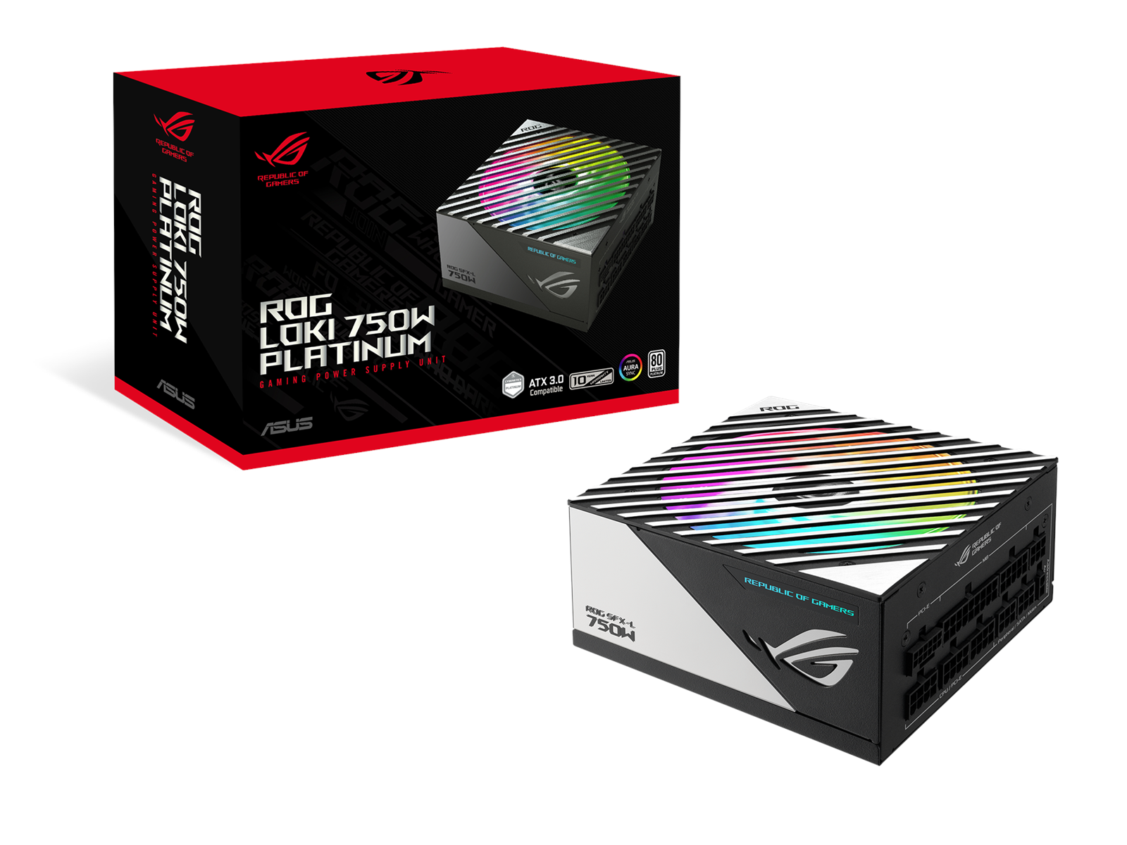 ASUS ROG Loki SFX-L 750 Netzteile - 750 Watt - 120 mm - ATX 3.0 - 80 Plus Platinium