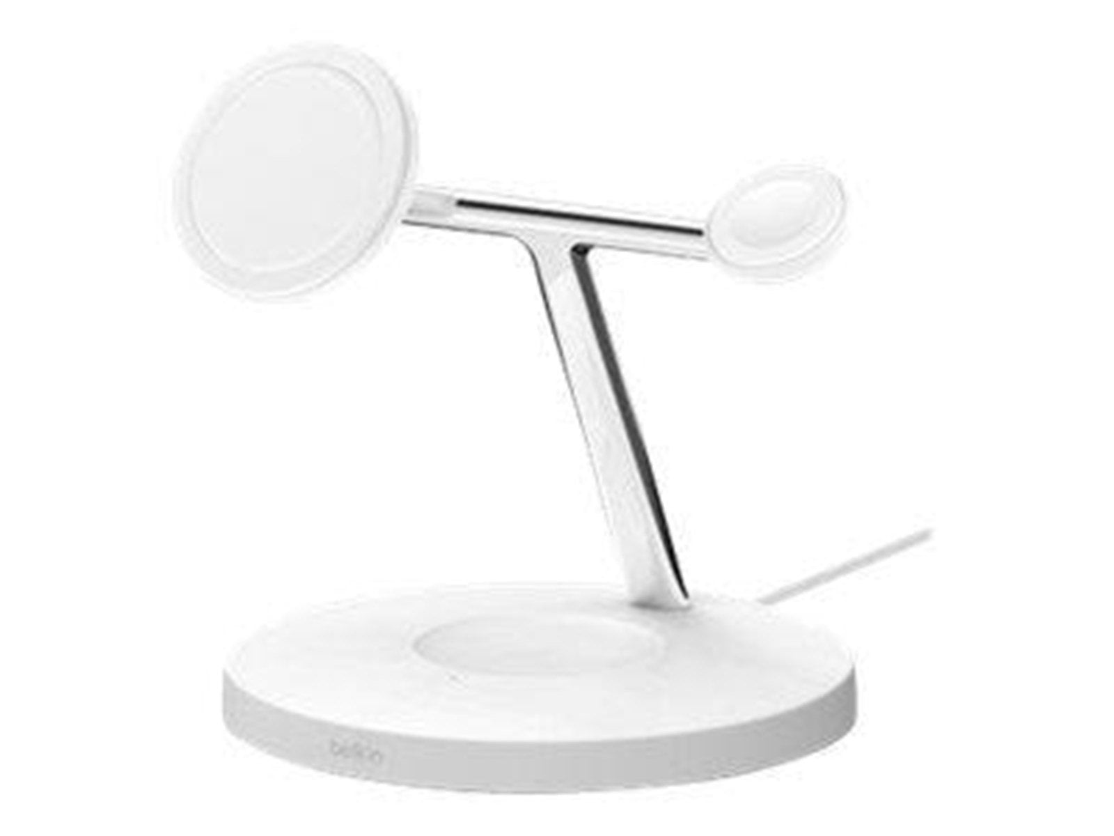 Belkin BOOST CHARGE PRO wireless charging stand - with MagSafe - + AC power adapter - 15 Watt