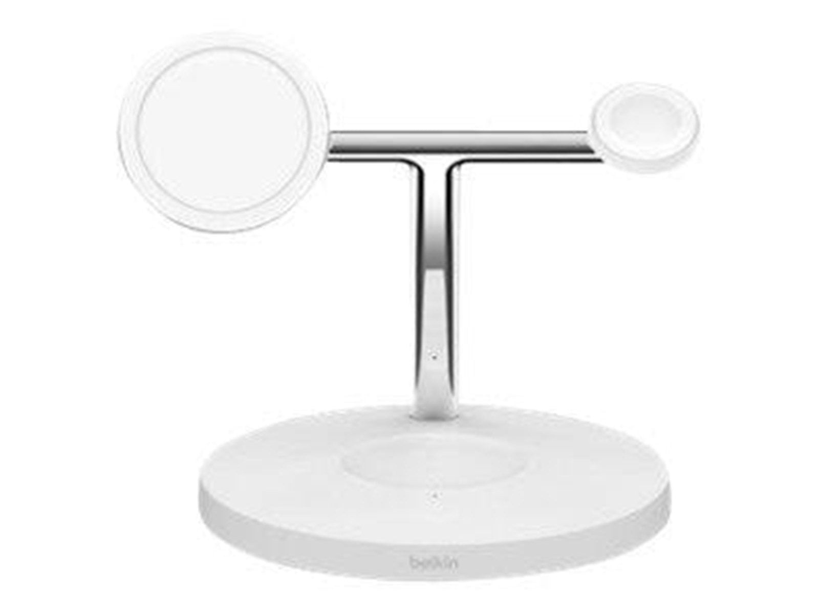 Belkin BOOST CHARGE PRO wireless charging stand - with MagSafe - + AC power adapter - 15 Watt
