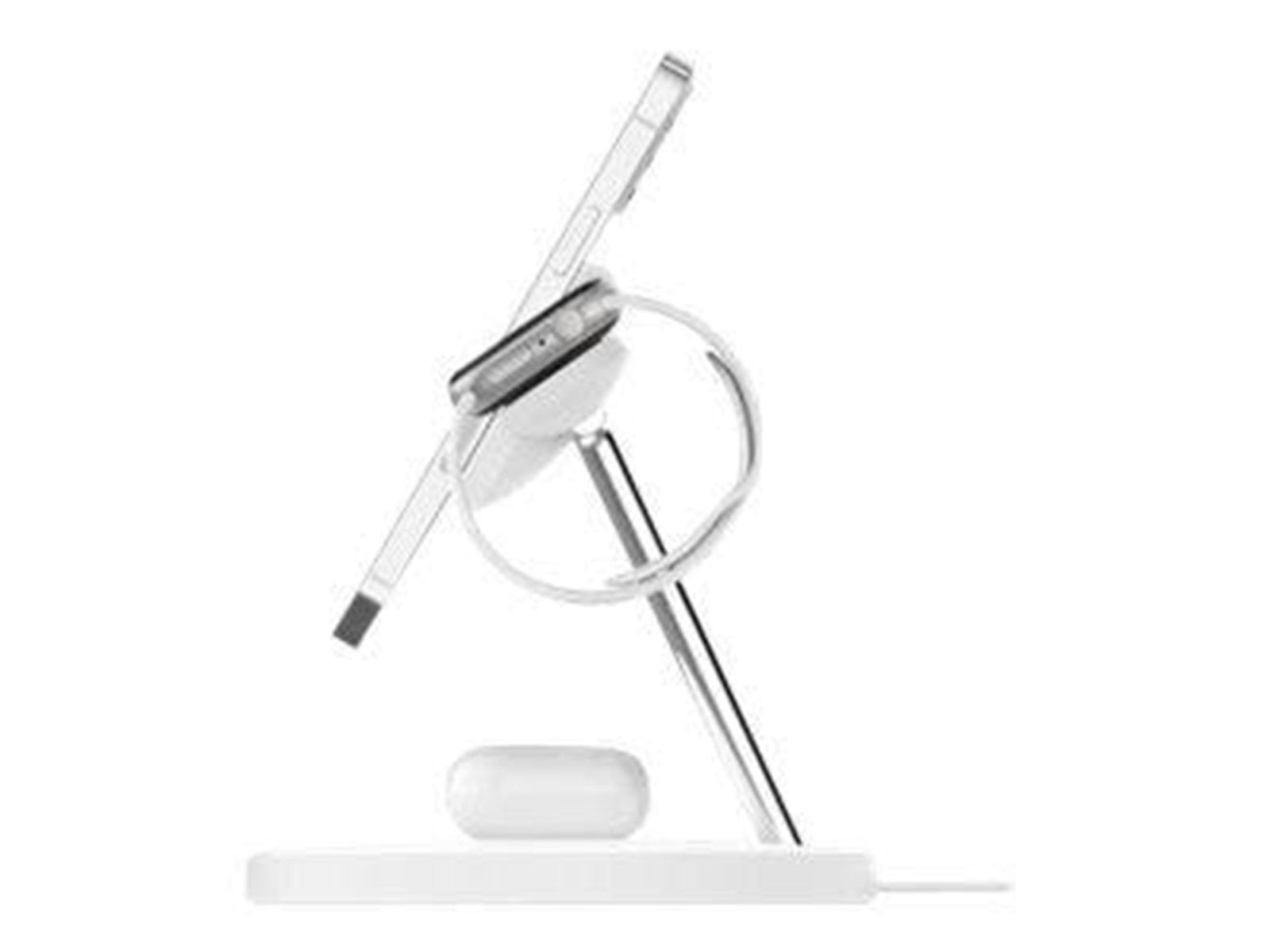 Belkin BOOST CHARGE PRO wireless charging stand - with MagSafe - + AC power adapter - 15 Watt