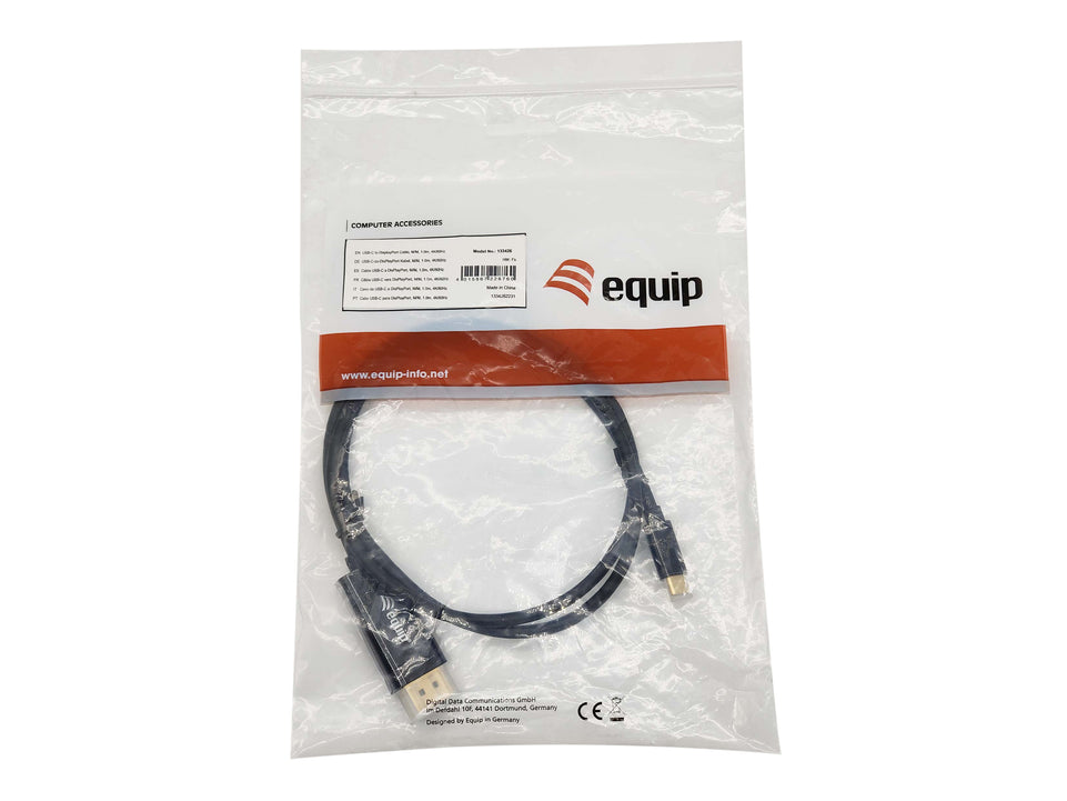 Equip Adapter USB-C -> DisplayPort           4K60Hz 1.00m sw