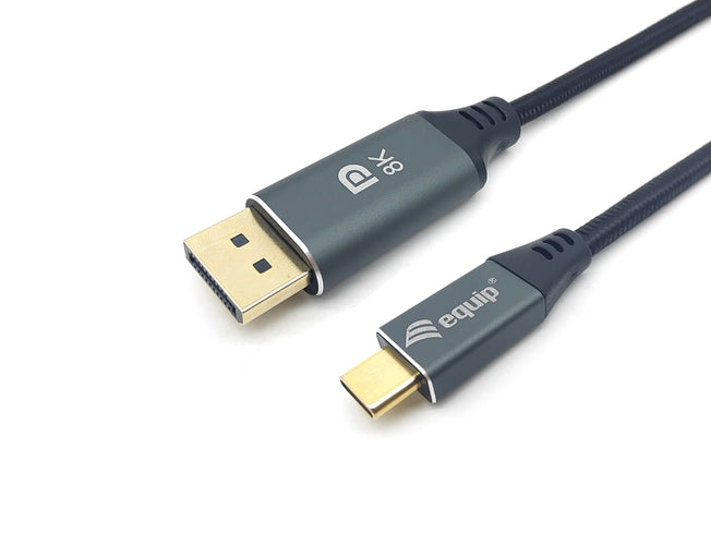 Equip Adapter USB-C -> DisplayPort           8K60Hz 2.00m sw