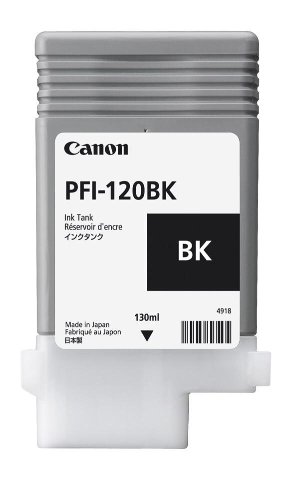 Canon Original PFI-120BK Druckerpatrone - schwarz 130ml