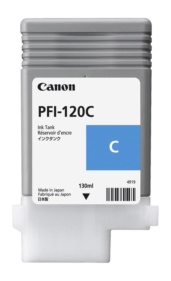 Canon Original PFI-120C Druckerpatrone - cyan 130ml
