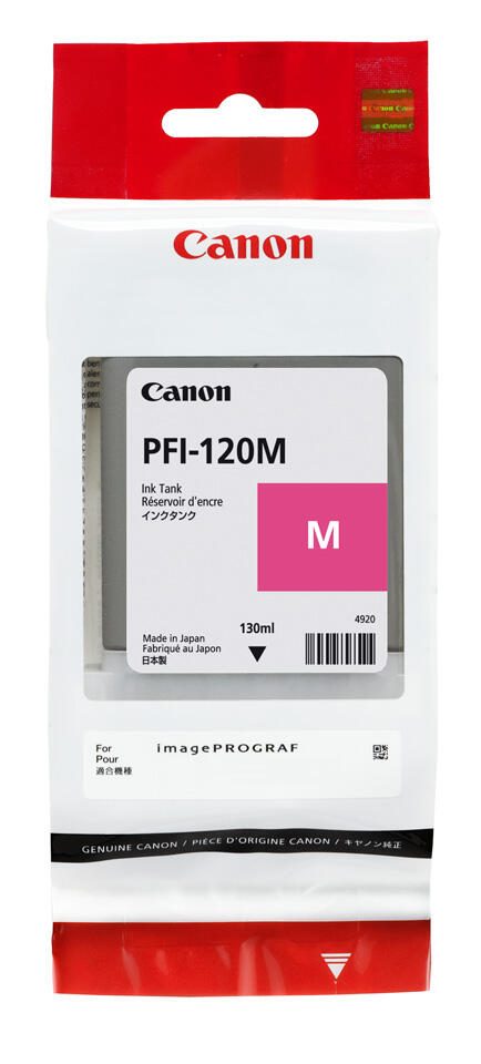 Canon Original PFI-120M Druckerpatrone - magenta 130ml
