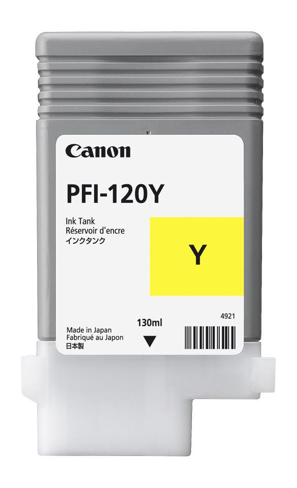 Canon Original PFI-120Y Druckerpatrone - gelb 130ml