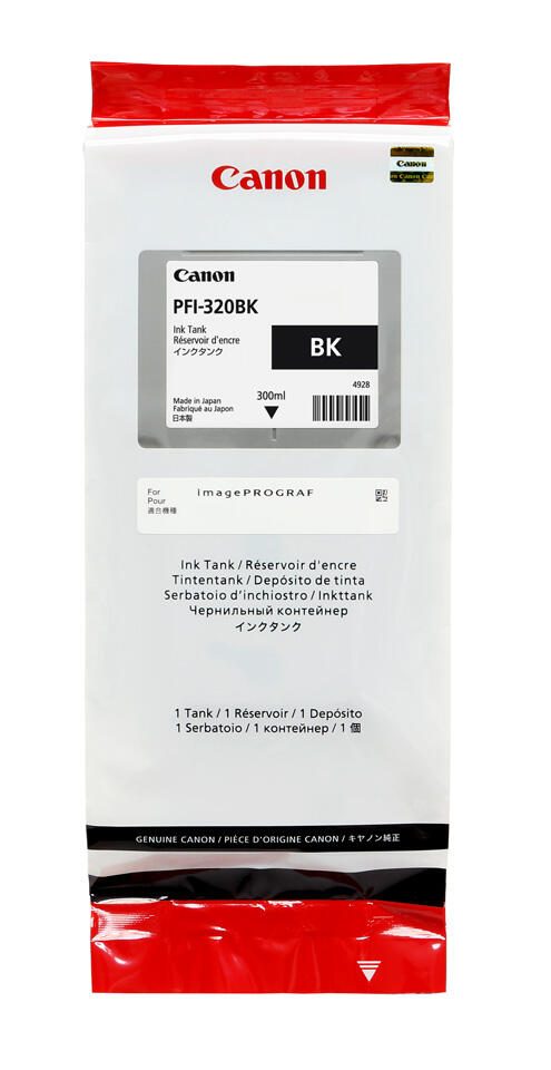 Canon Original PFI-320BK Druckerpatrone - schwarz (2890C001)