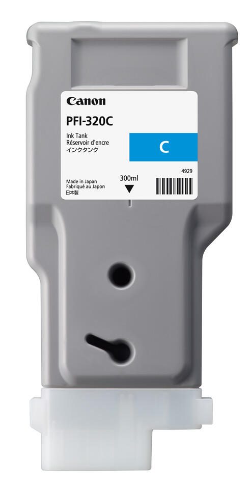 Canon Original PFI-320C Druckerpatrone - cyan (2891C001)