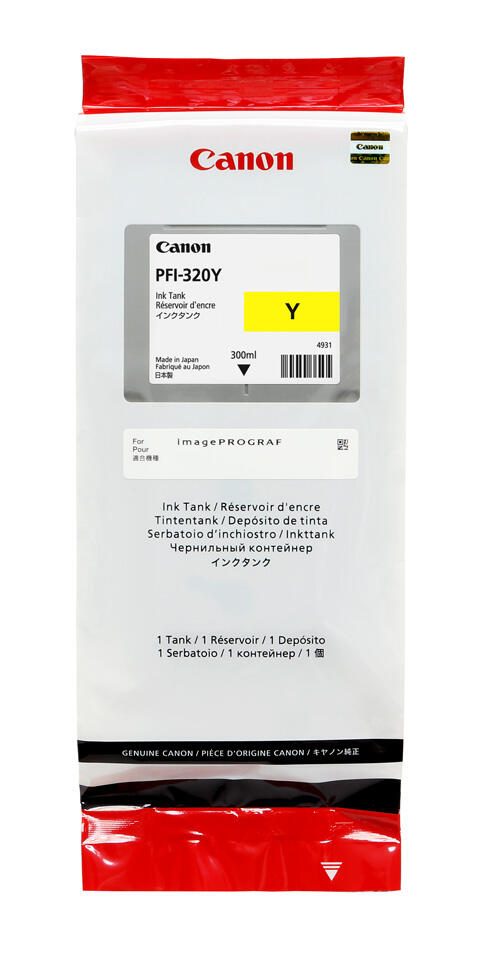 Canon Original PFI-320Y Druckerpatrone - gelb (2893C001)