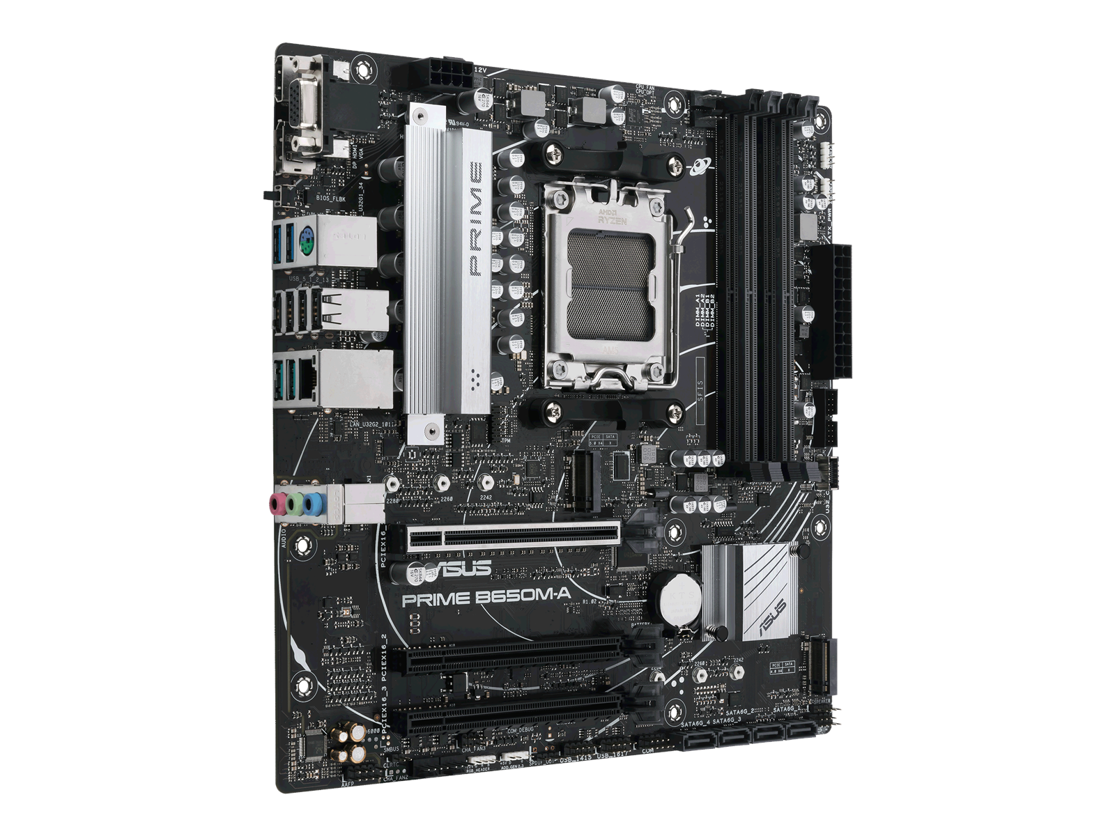 ASUS PRIME B650M-A Mainboard - AMD B650 - AMD AM5 socket - DDR5 RAM - Micro-ATX