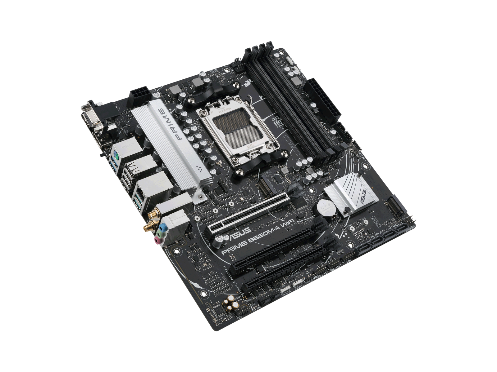 ASUS PRIME B650M-A WIFI Mainboard - AMD B650 - AMD AM5 socket - DDR5 RAM - Micro-ATX