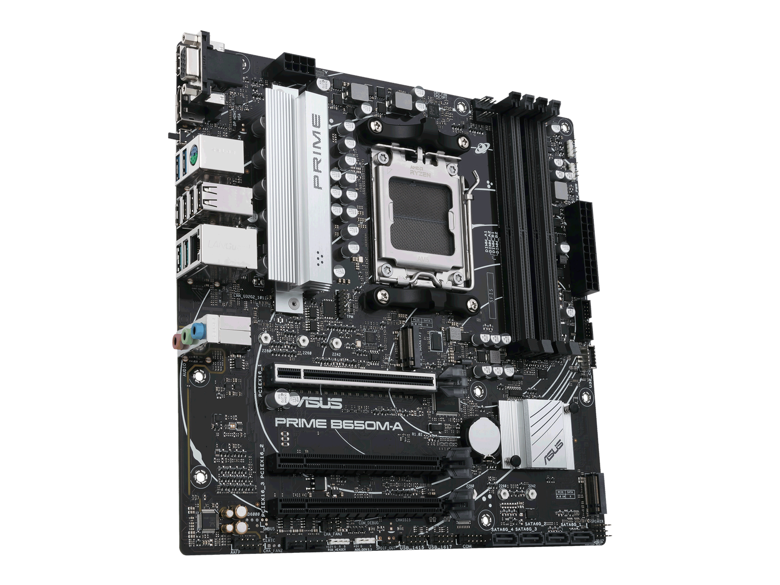 ASUS PRIME B650M-A-CSM Mainboard - AMD B650 - AMD AM5 socket - DDR5 RAM - Micro-ATX